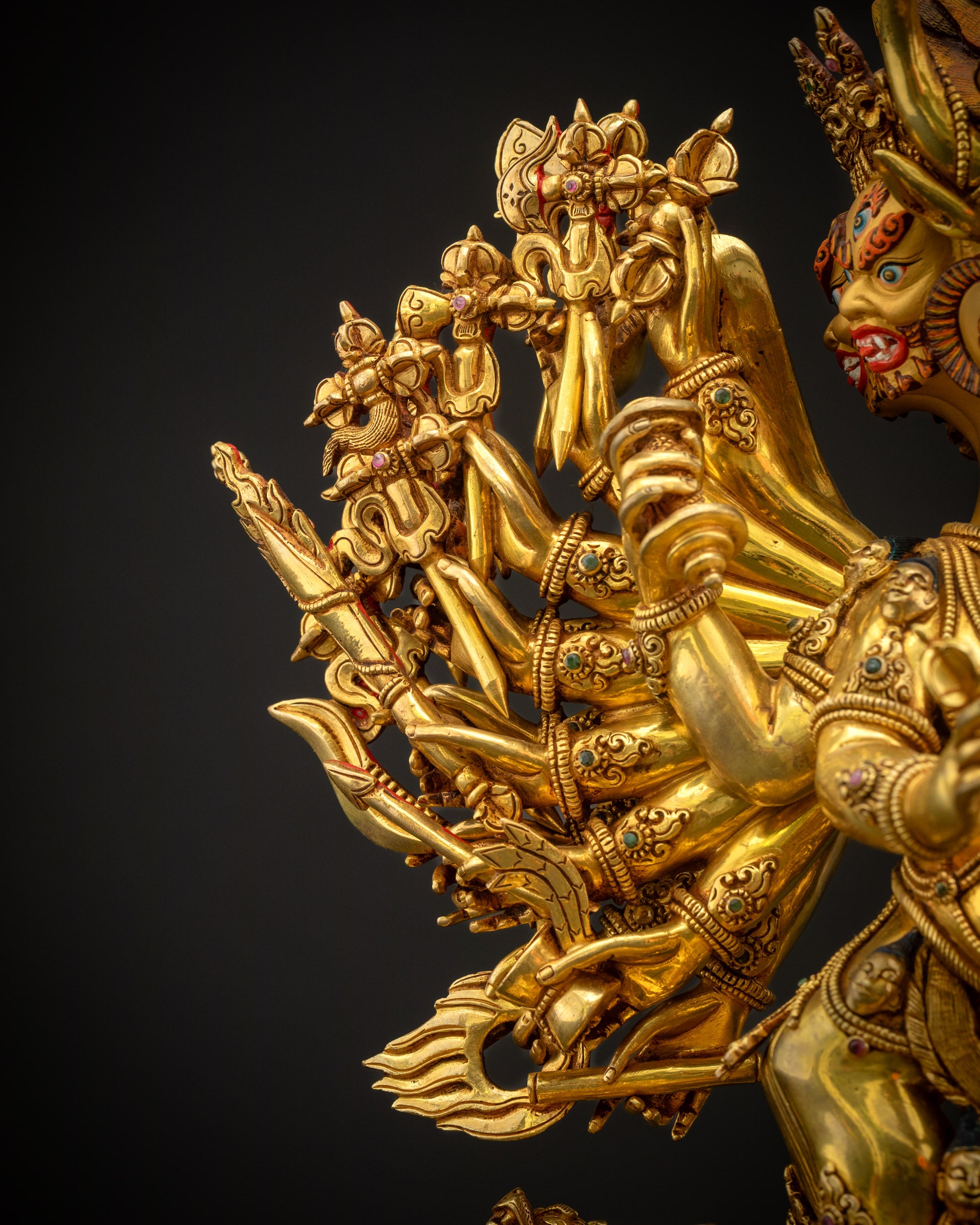 Fierce Protector Yamantaka Masterpiece Statue | Destroyer of Death