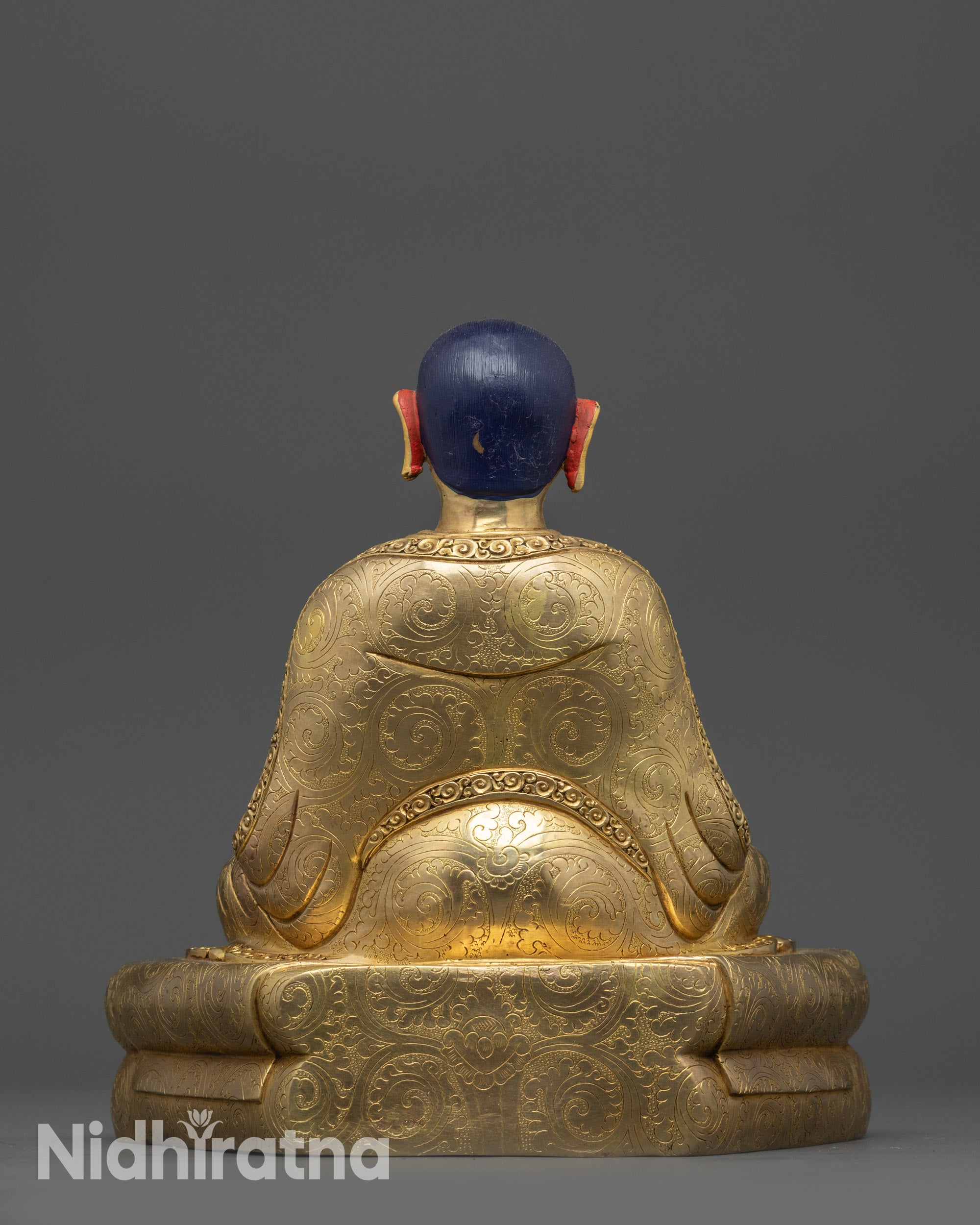 Five Shakya Masters Statue Set | Handcrafted Buddhist Deities from Nepal