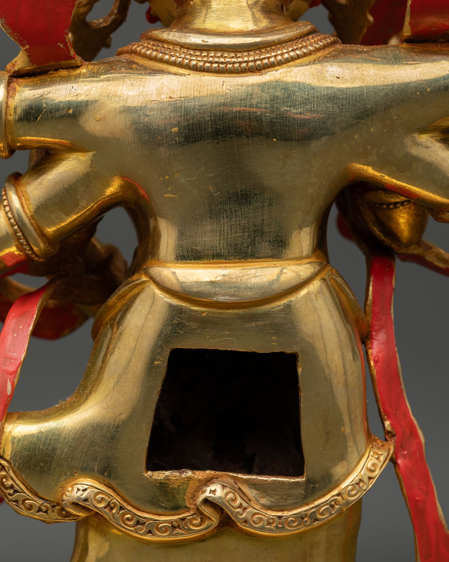 White Mahakala Statue | Himalayan Protector of Dharma