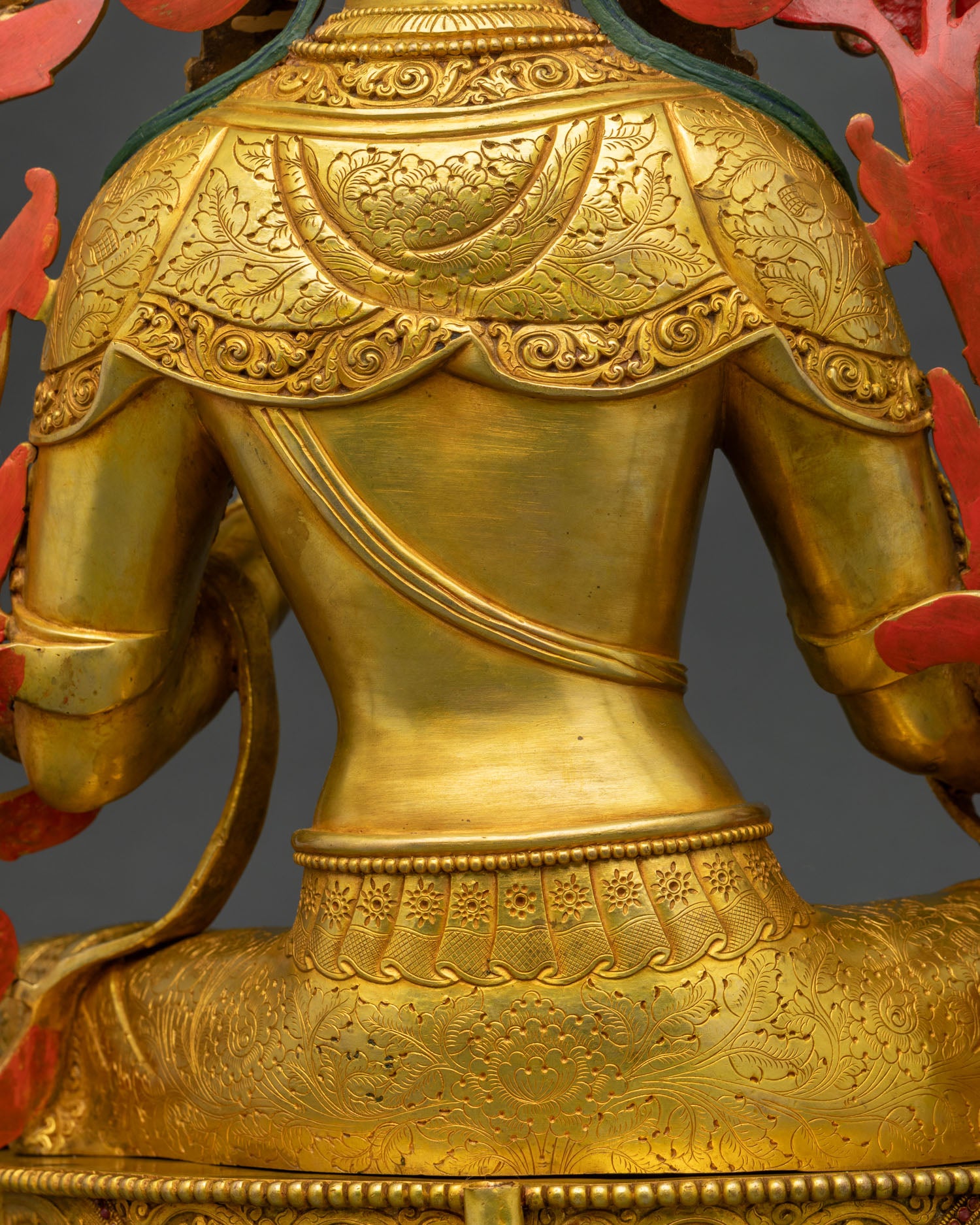 Green Tara Statue - Symbol of Fearless Action and Divine Mercy