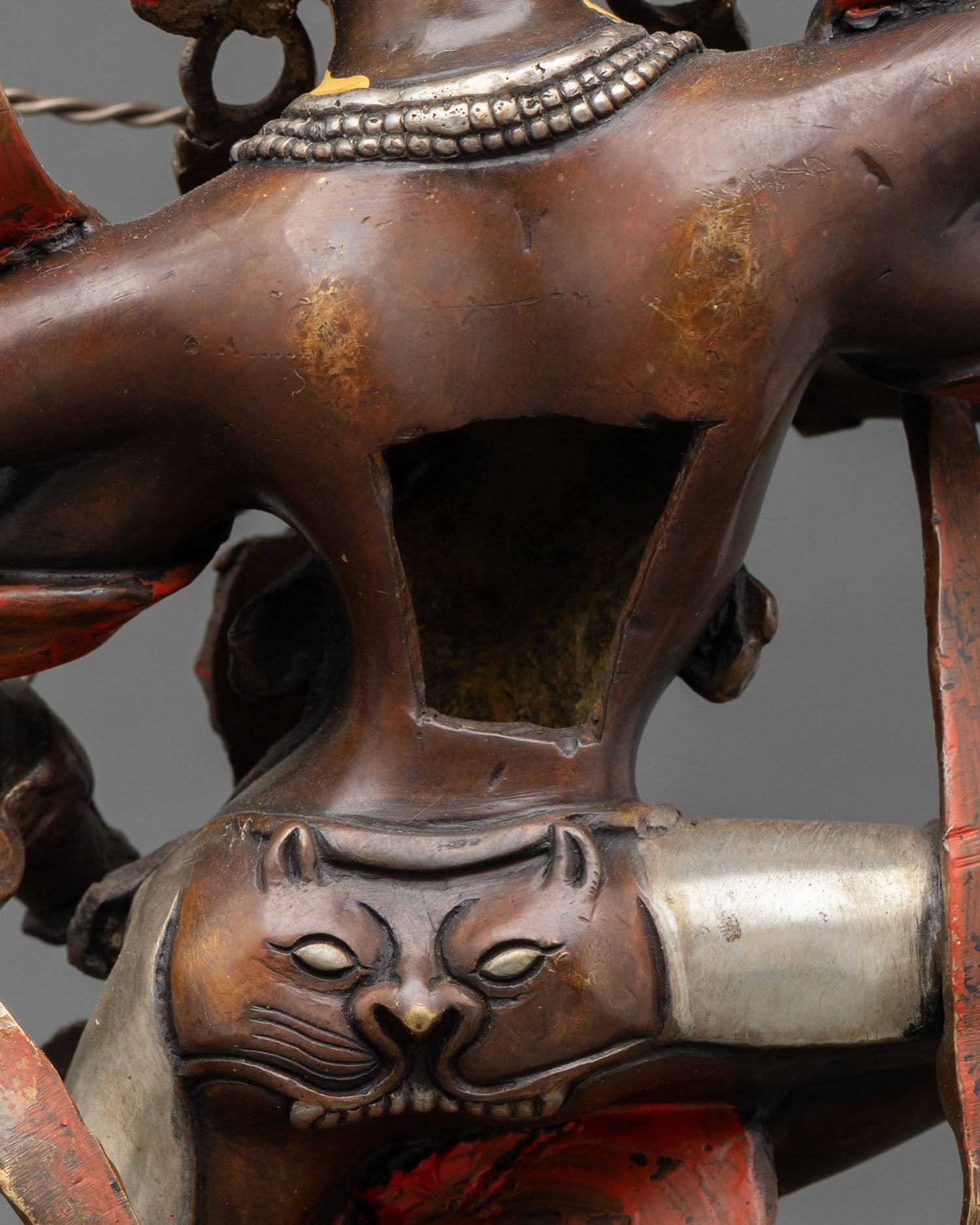 Oxidized Kurukulla Statue | Lost-Wax Copper Buddhist Sculpture