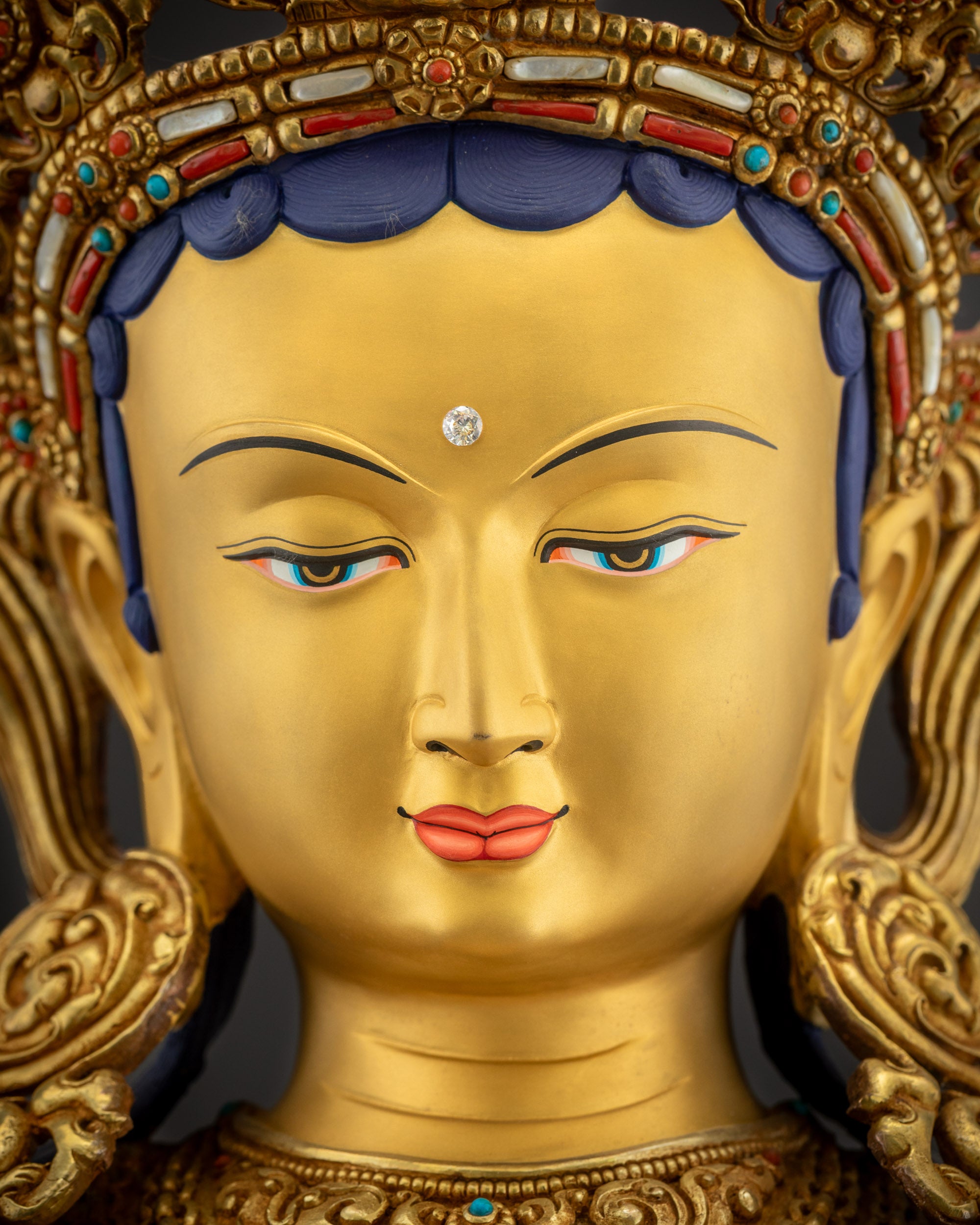 Green Tara Statue