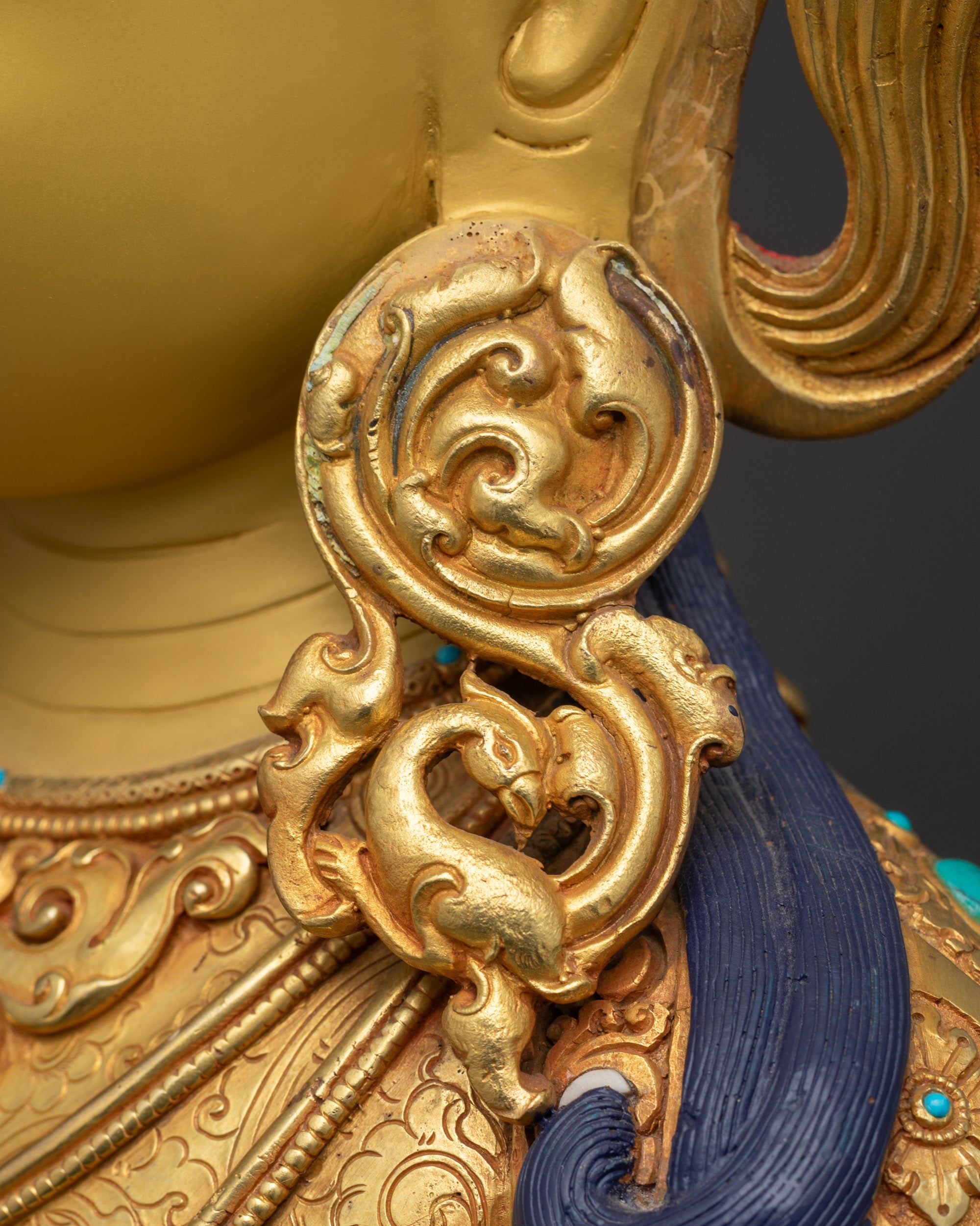 Bodhisattva Amitayus Sculpture | Bestower of Longevity and Vitality