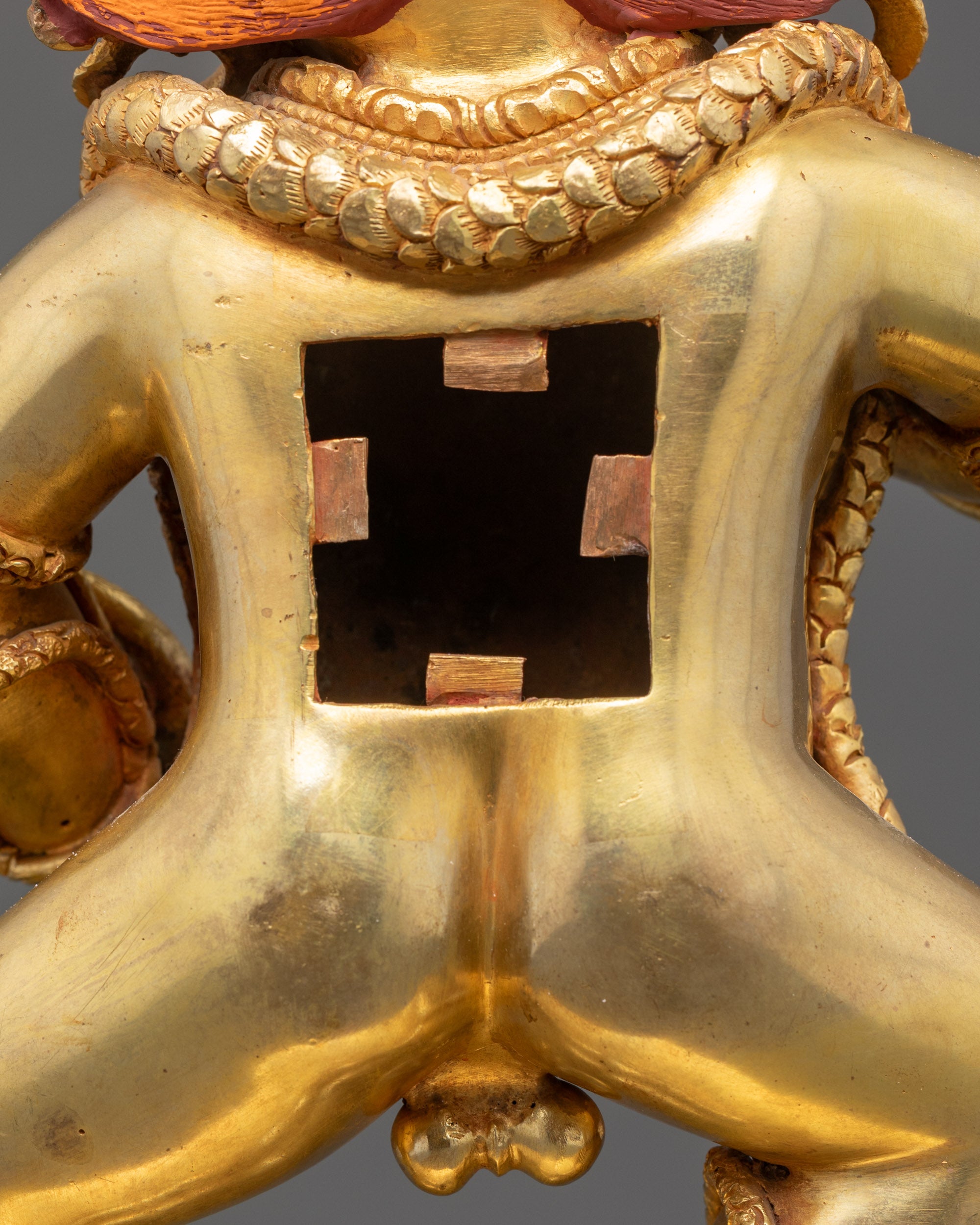 Premium Nagpo Dzambhala Statue | Tantric Buddhist Deity for Abundance