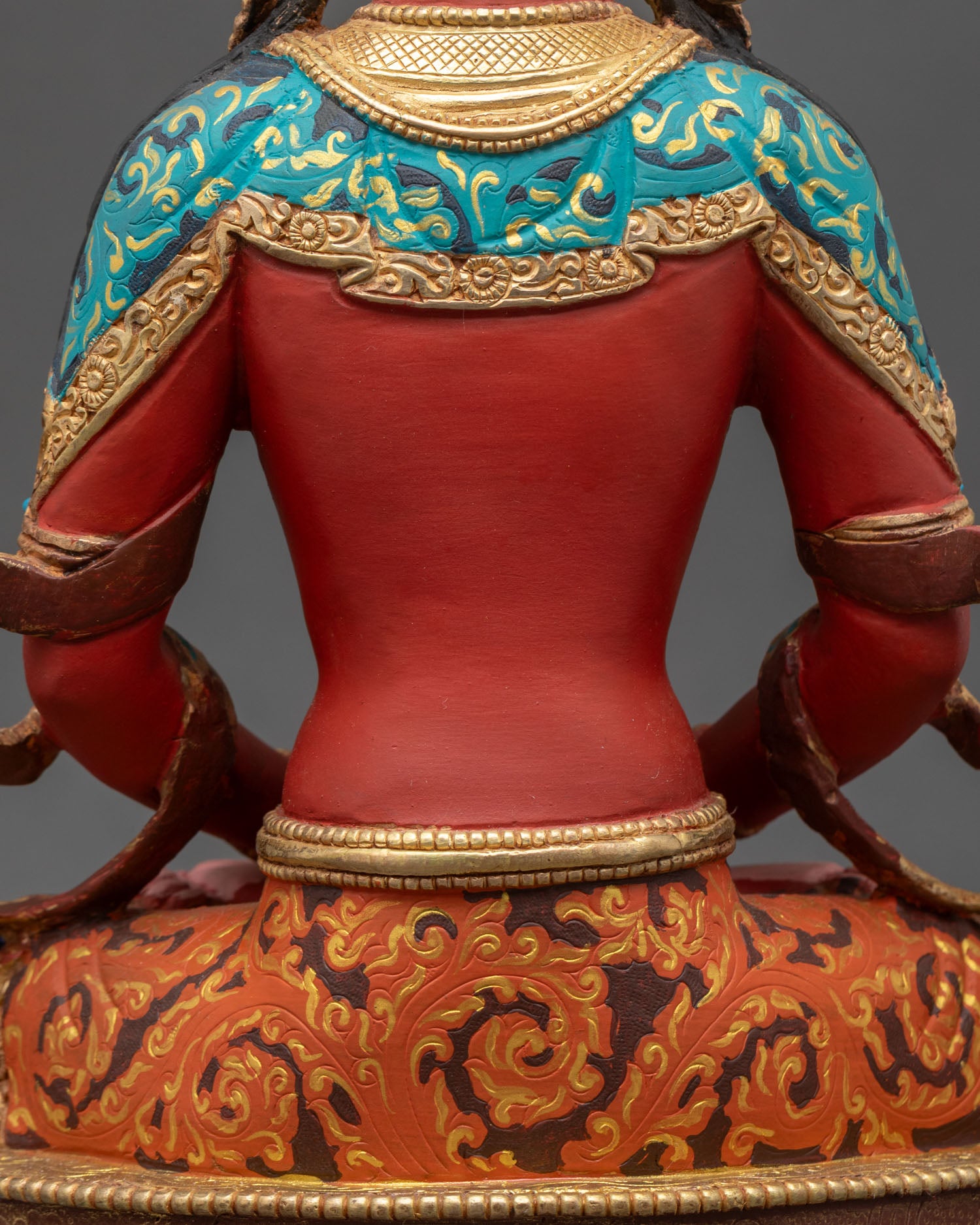 Amitayus Sculpture | Buddhist Long Life Deity Figurine