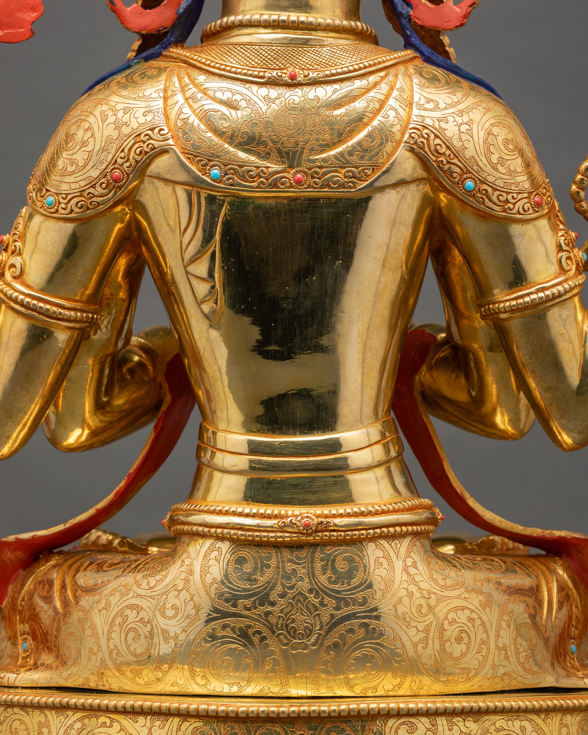 Chenrezig Sculpture | Four-Armed Bodhisattva of Compassion