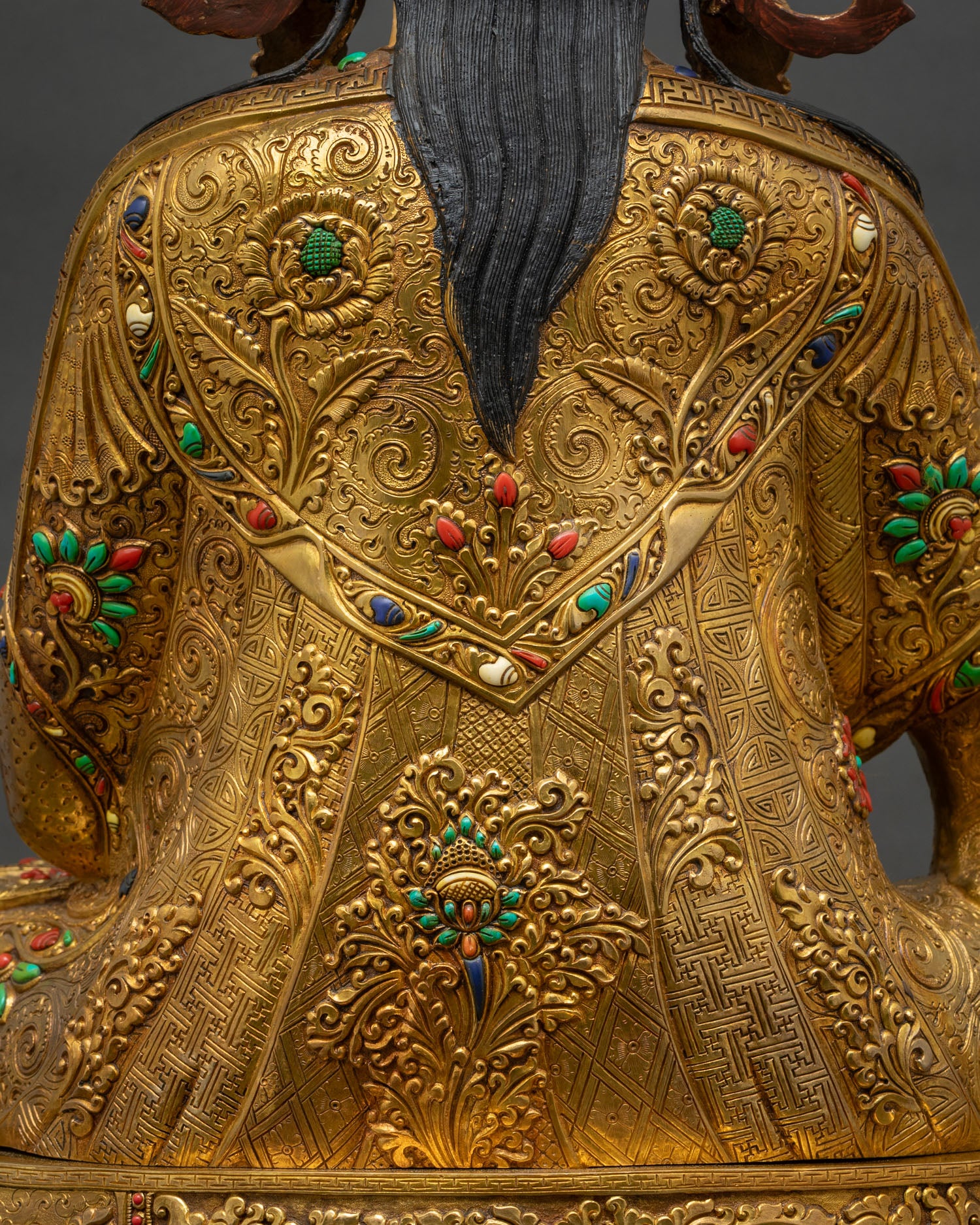 Life-Size Guru Rinpoche Statue | Embodiment of Tantric Enlightenment
