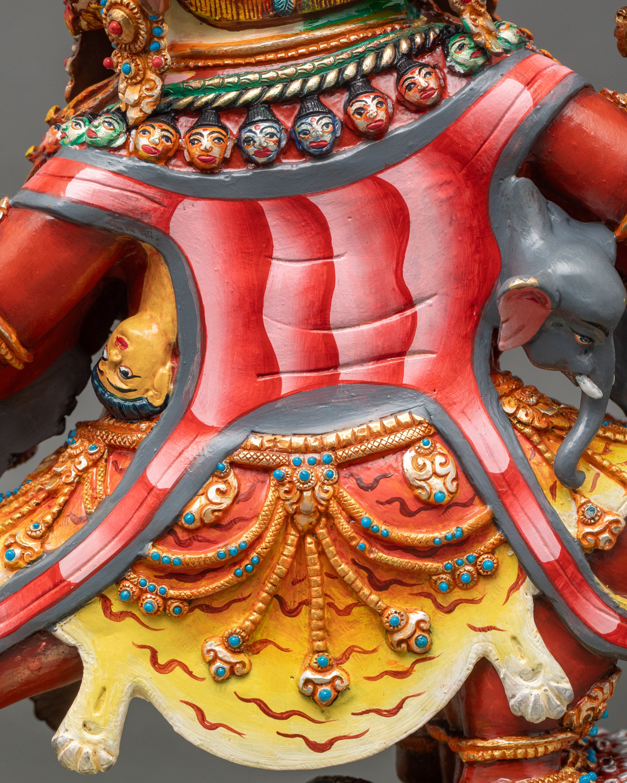 Tibetan Hayagriva Copper Sculpture | Handcrafted Buddhist Sculpture