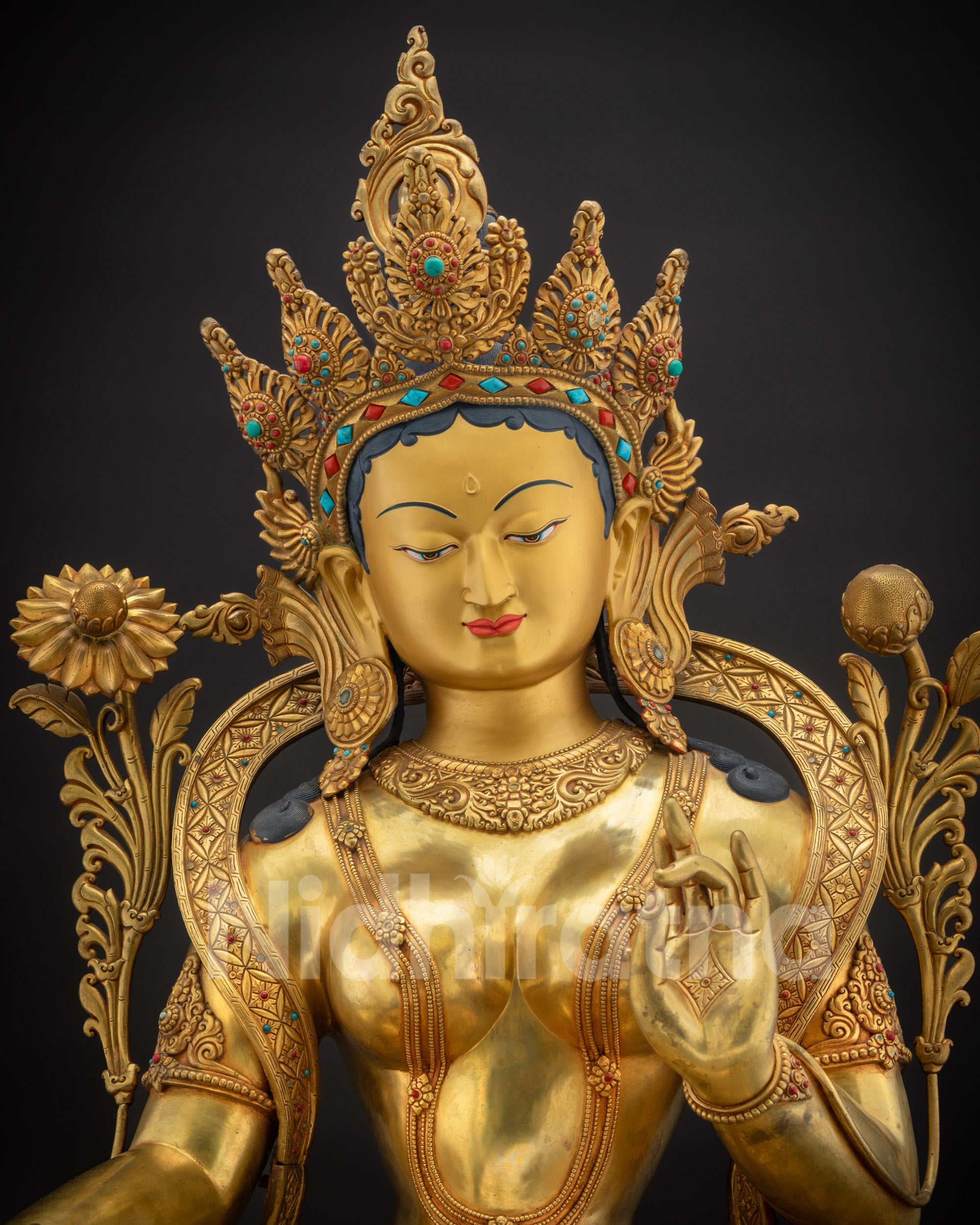Green Tara Statue