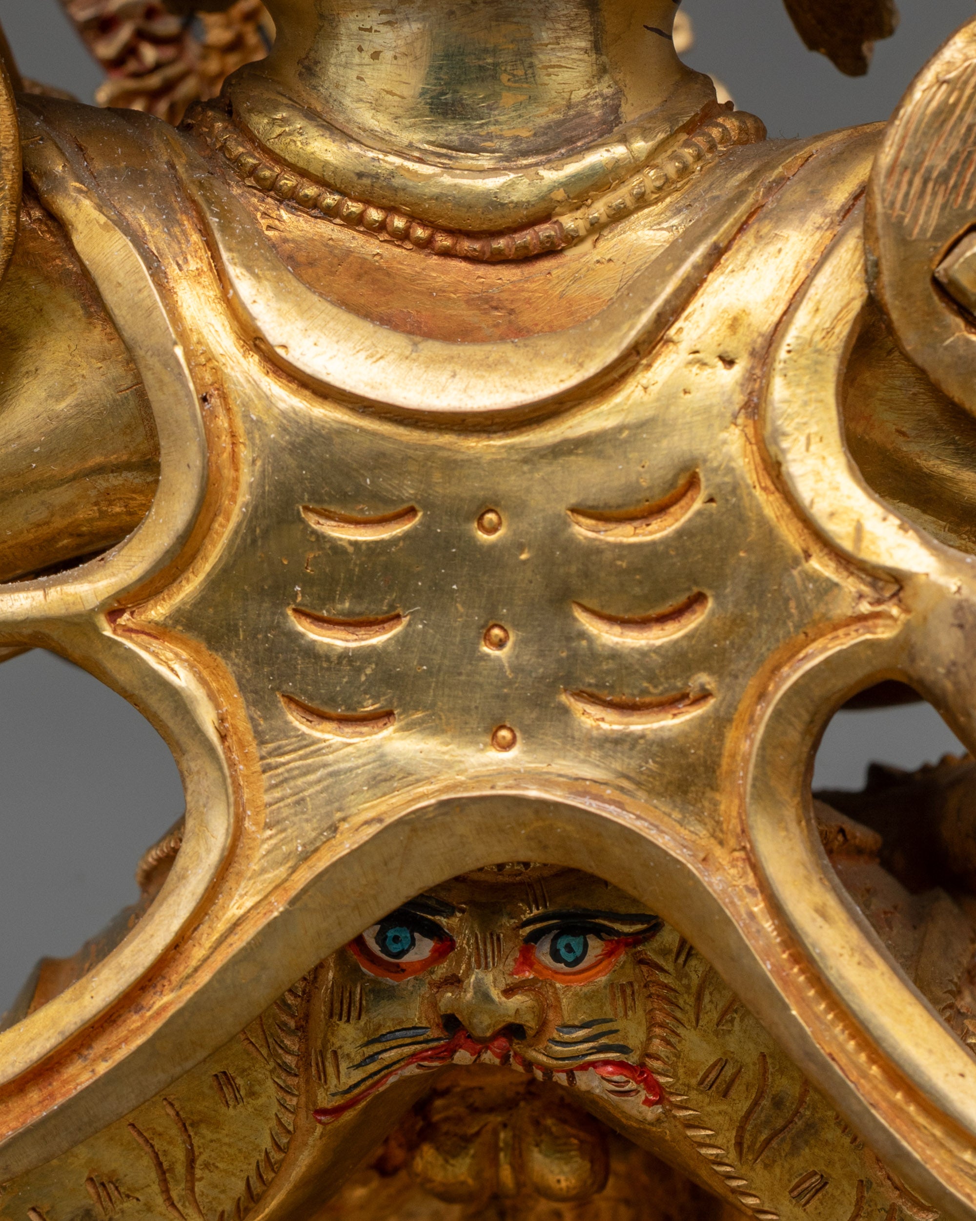 Handmade Vajrakilaya and Consort Statue for Daily Spiritual Practice