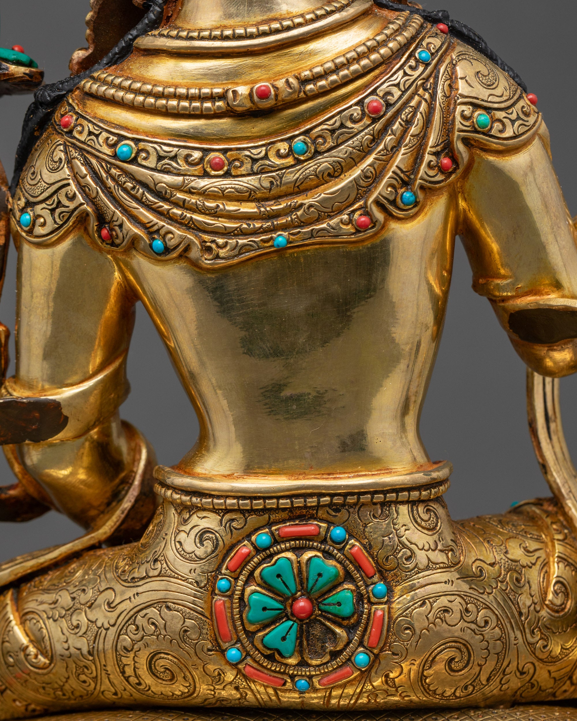 Spiritual Samantabhadra Statue | Exquisite Handmade Himalayan Artwork