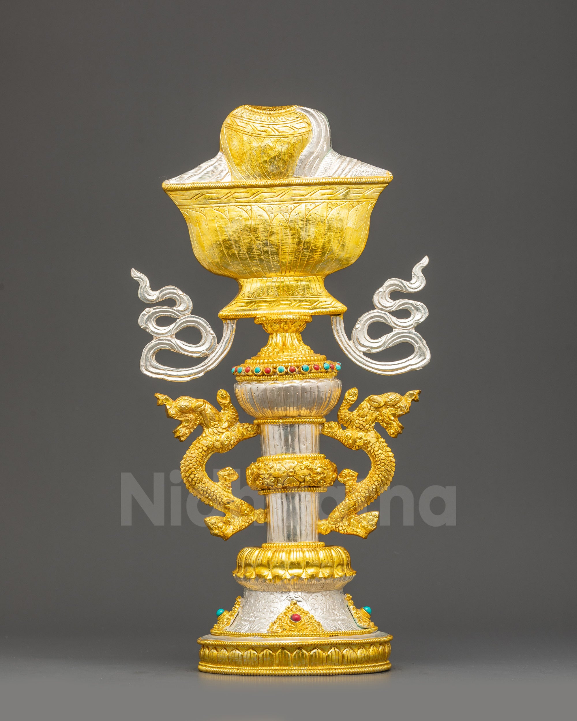 Astamangala Set for Tibetan Offering Rituals