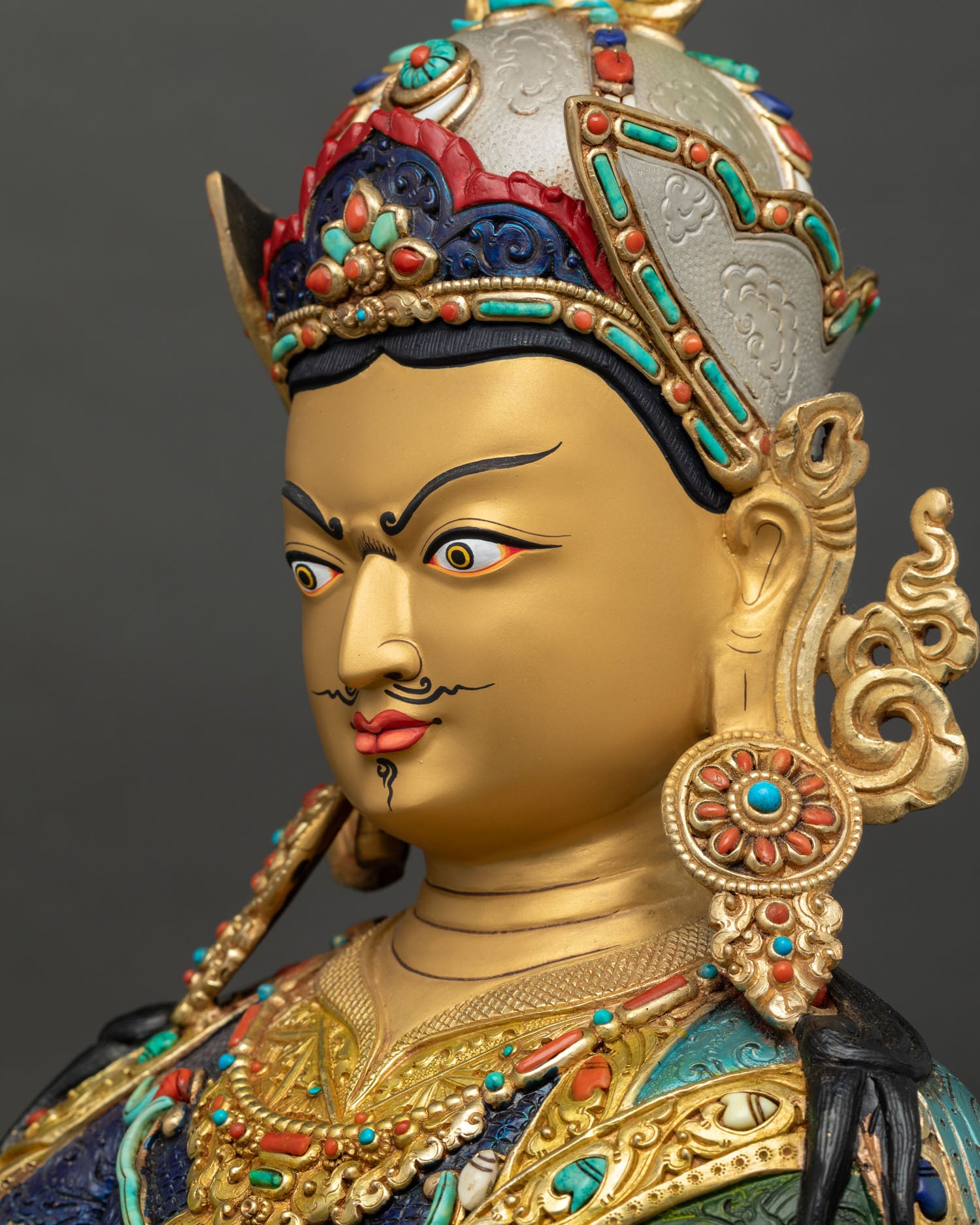 Lotus-Born Guru Rinpoche Statue | The Great Second Buddha