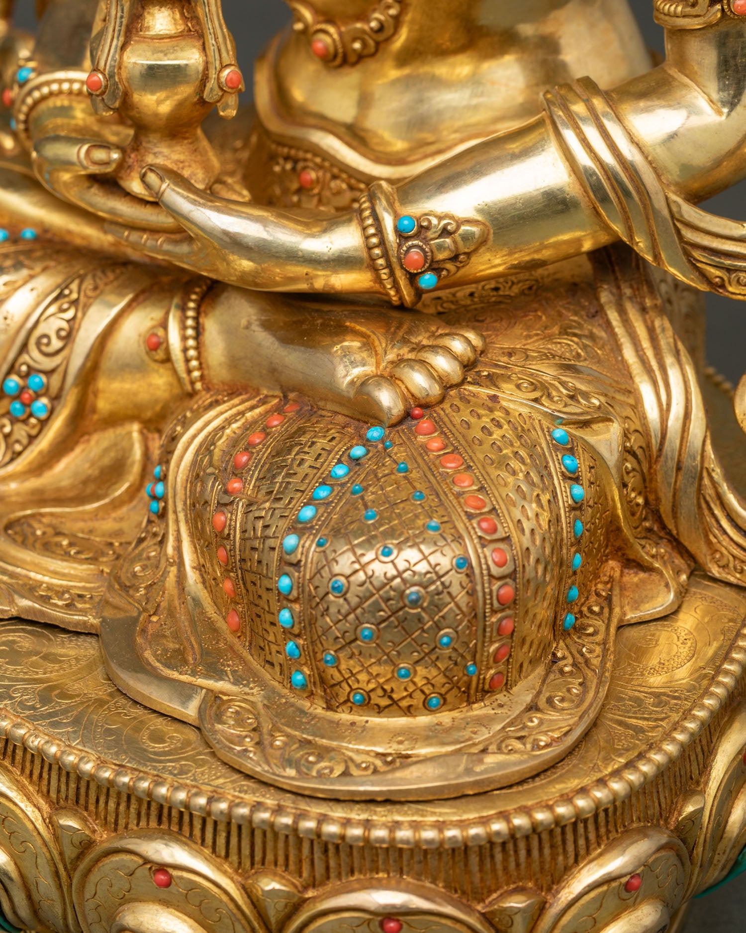 Handcrafted Aparmita Statue | Buddhist Long-Life Deity