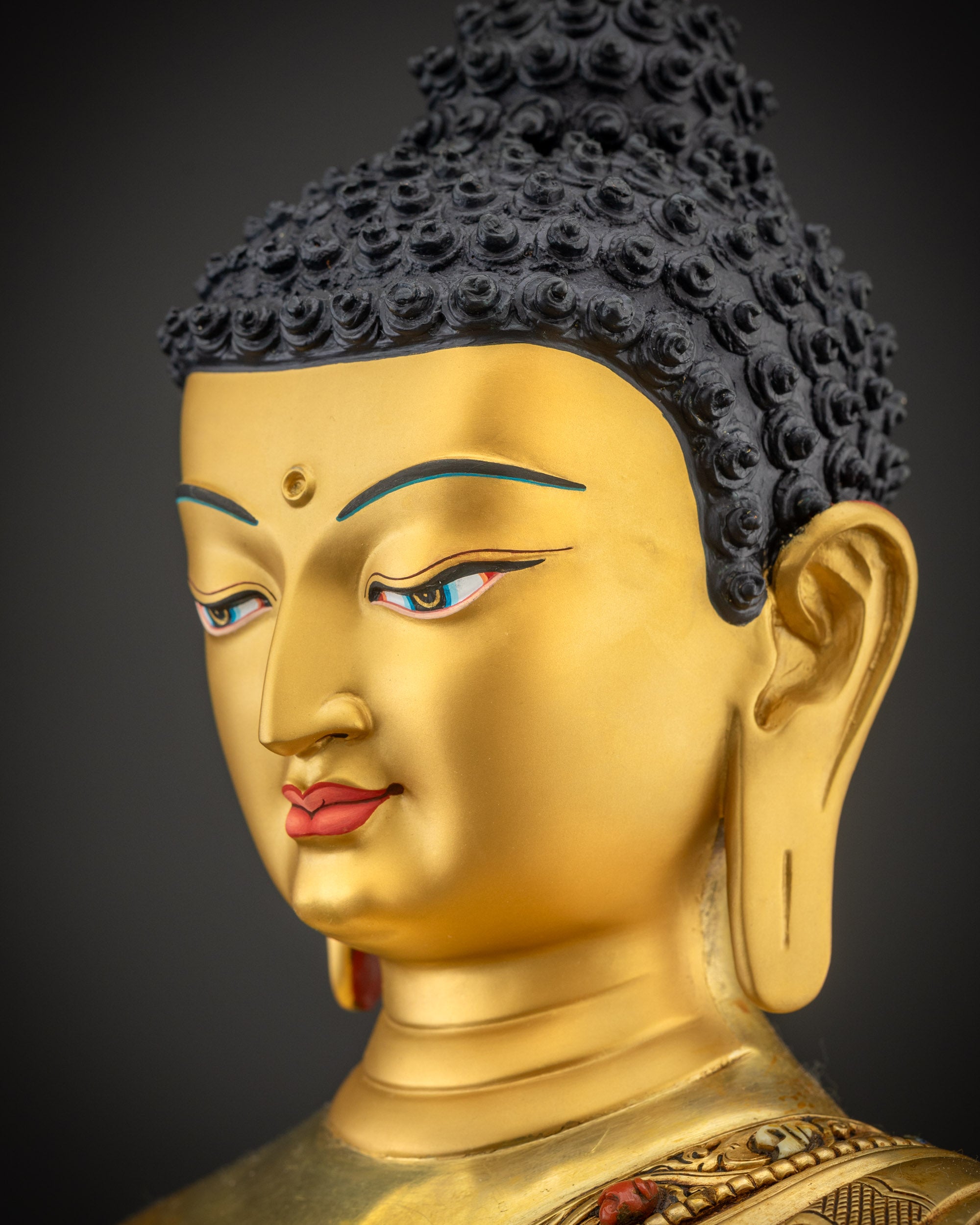 Masterpiece Medicine Buddha Statue | Nepalese Healing Buddha Sculpture