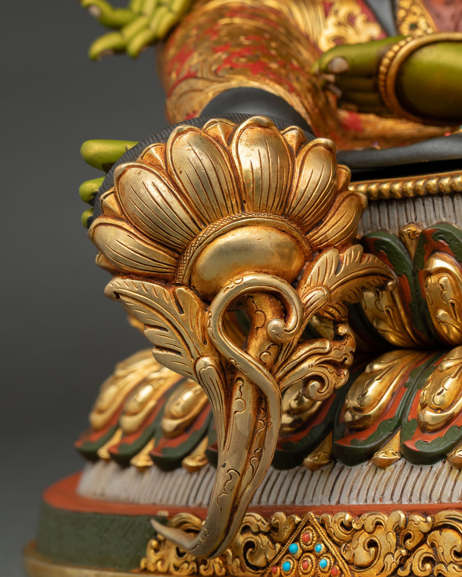 Green Tara Statue
