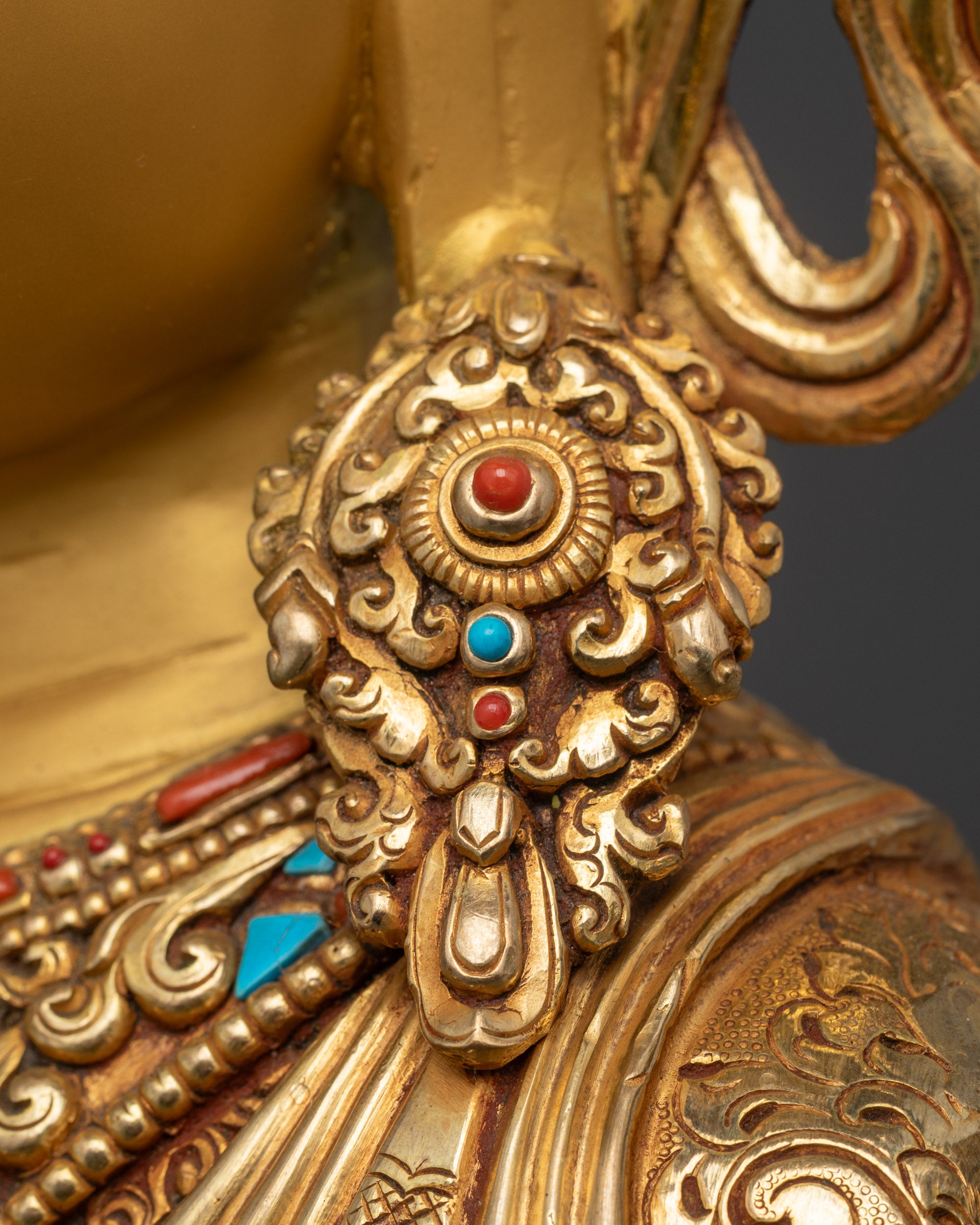 Future Buddha Maitreya Statue | Timeless Nepalese Buddhist Artwork