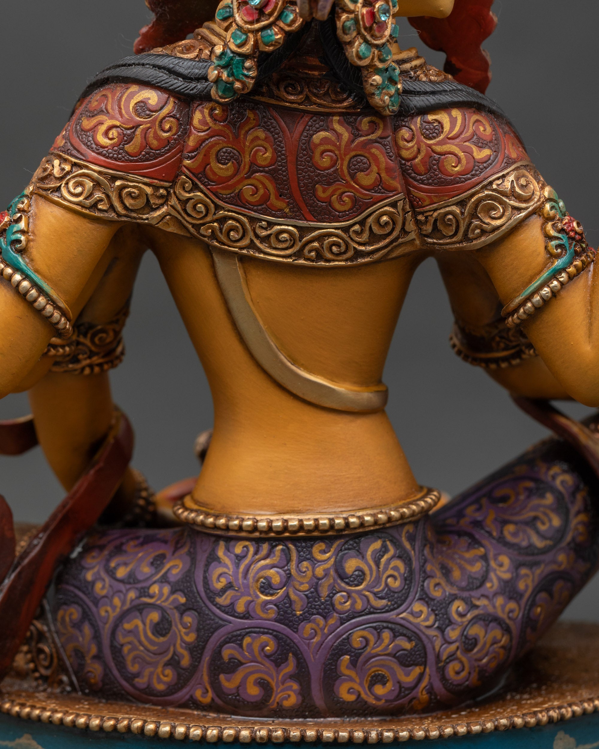 Sacred Vasudhara Statue - Goddess of Prosperity and Blessings