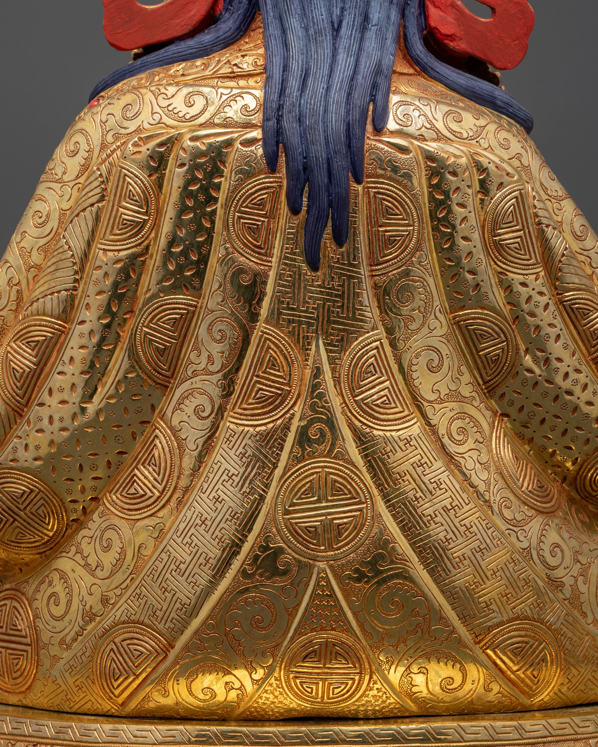 Premium Padmasambhava Statue | Handmade Traditional Nepali Artwork