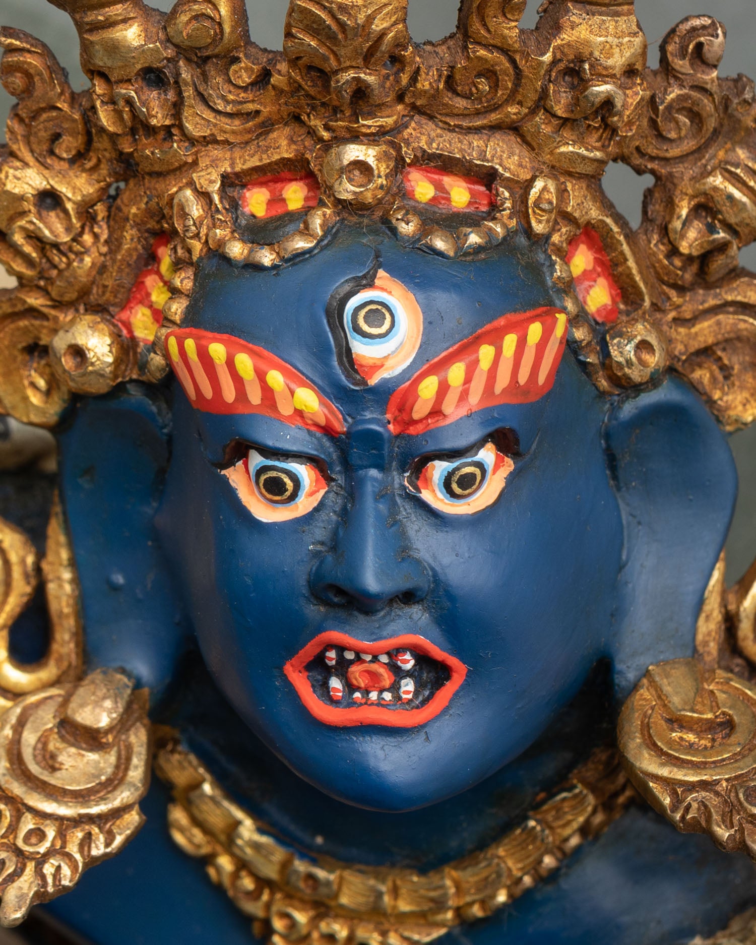 Powerful Vajrakilaya Statue | Wrathful Tantric Protector