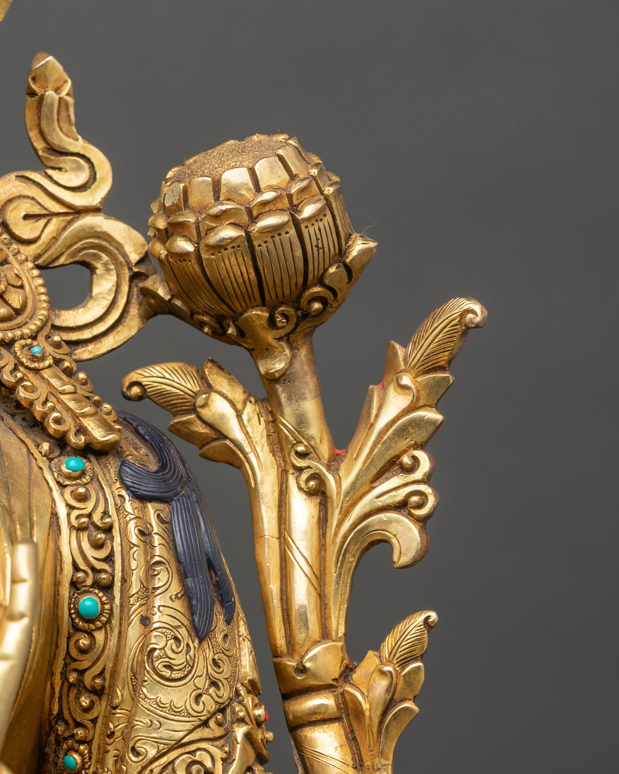 Blessed Green Tara Statue for Spiritual Awakening