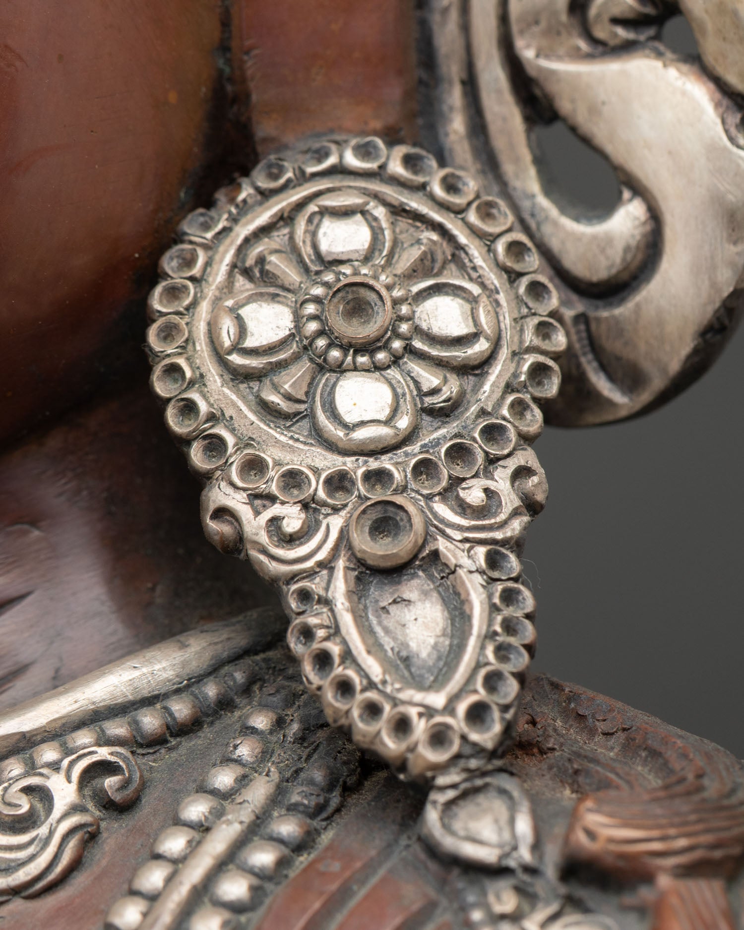 White Tara Statue – Handmade Copper Art from Nepal