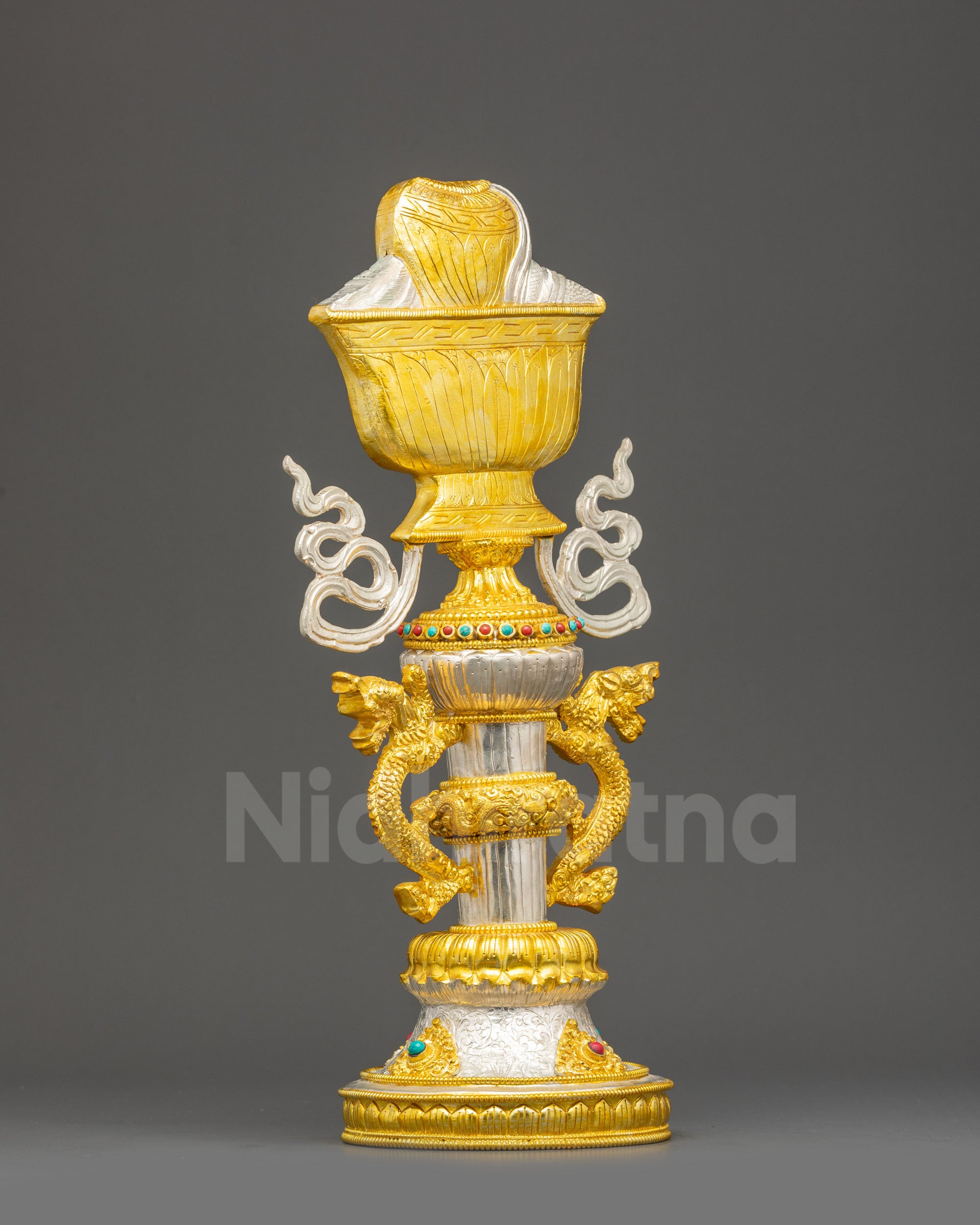 Astamangala Set for Tibetan Offering Rituals