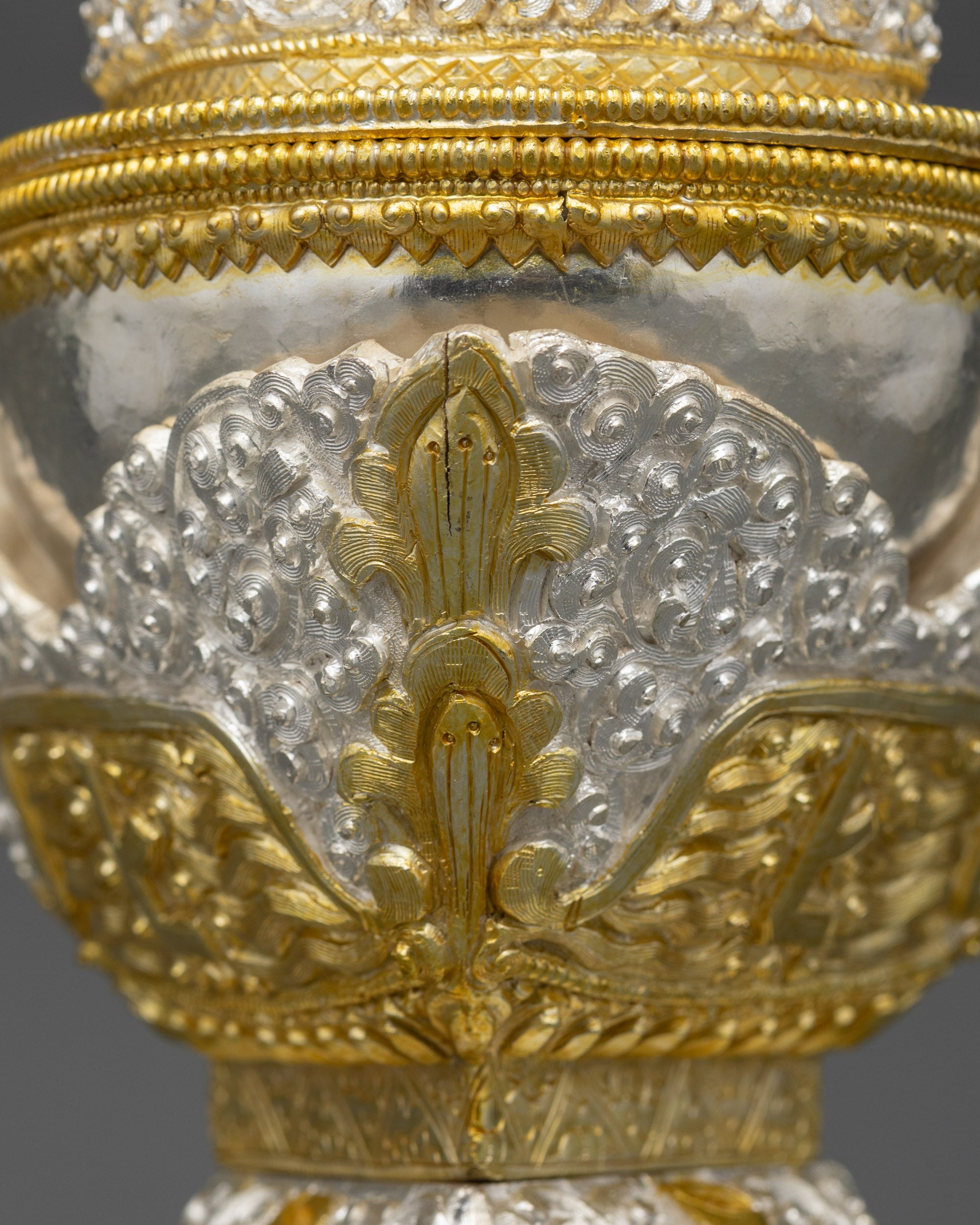 Ritual Kapala Set | Ornate Himalayan Skull Cups for Meditation