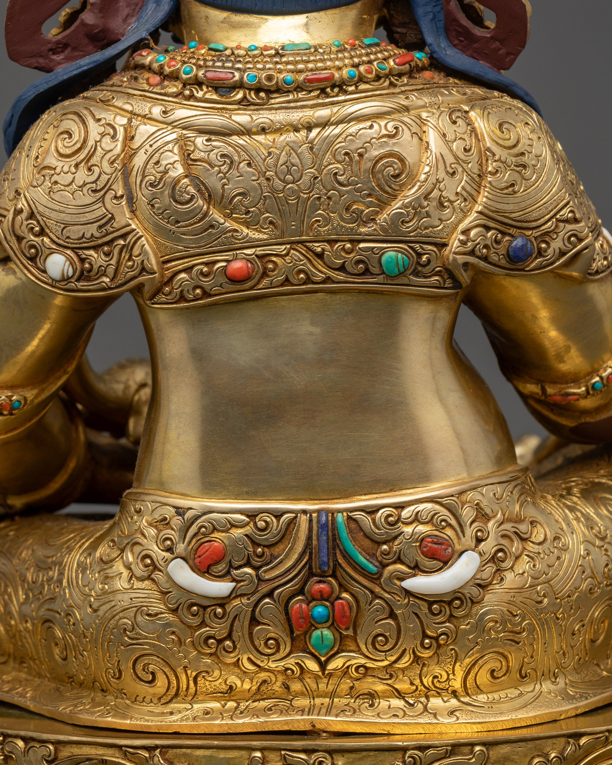 Premium Dzambhala Sculpture | Handcrafted Prosperity and Wealth Statue
