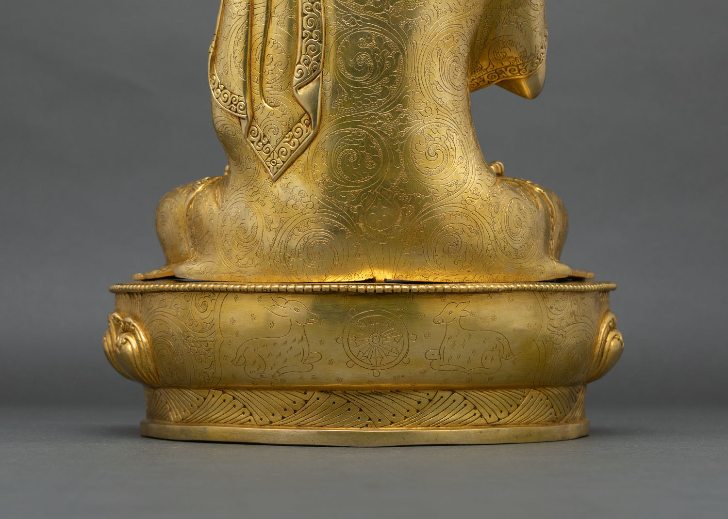 Je Tsongkhapa & Disciples Statue Set | Handcrafted Buddhist Art
