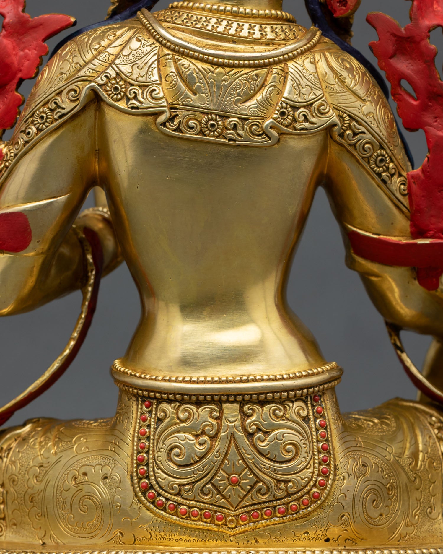High-End Green Tara Statue | Traditional Nepalese Craftsmanship