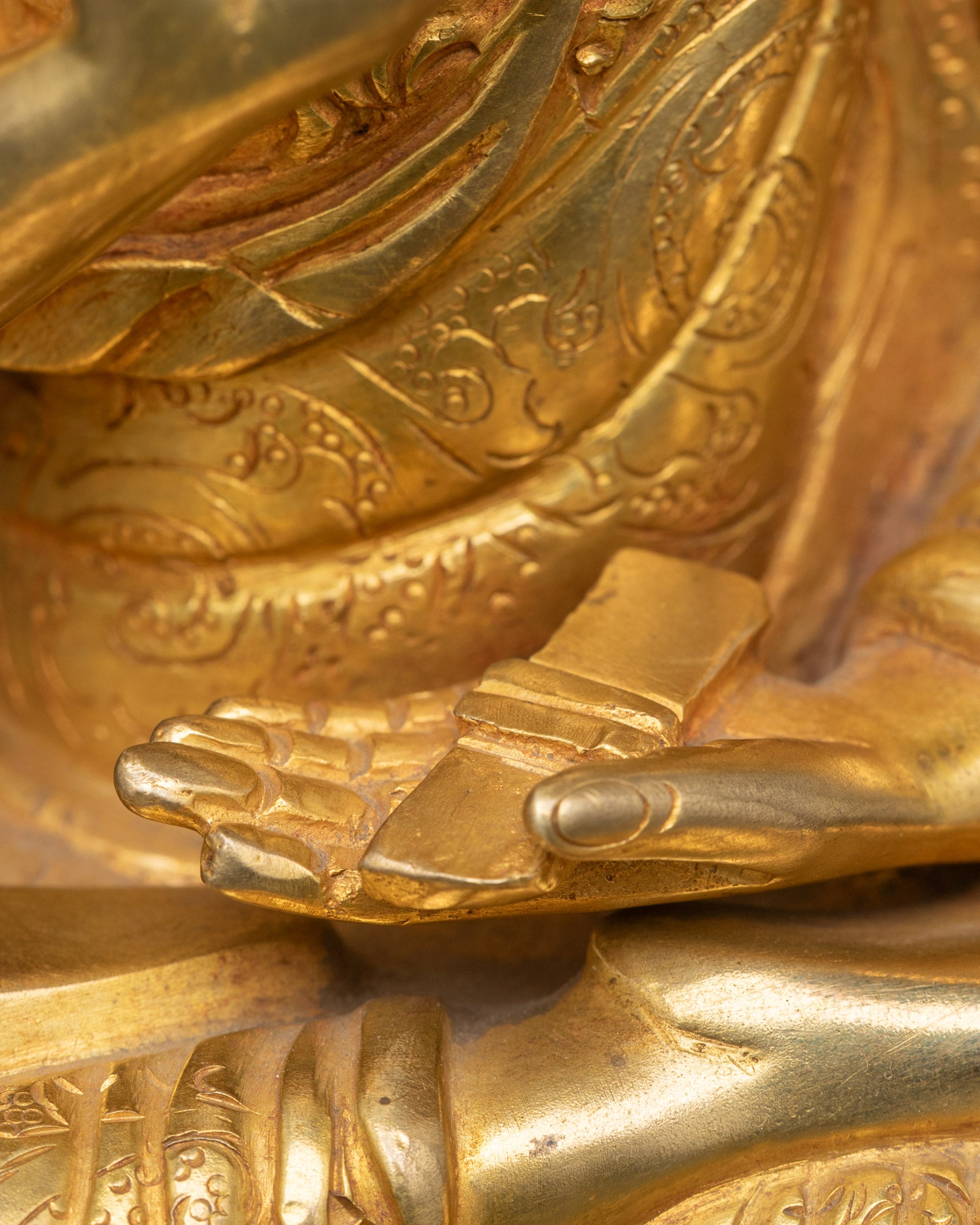 Je Tsongkhapa Statue Set – Handmade Buddhist Master Figures
