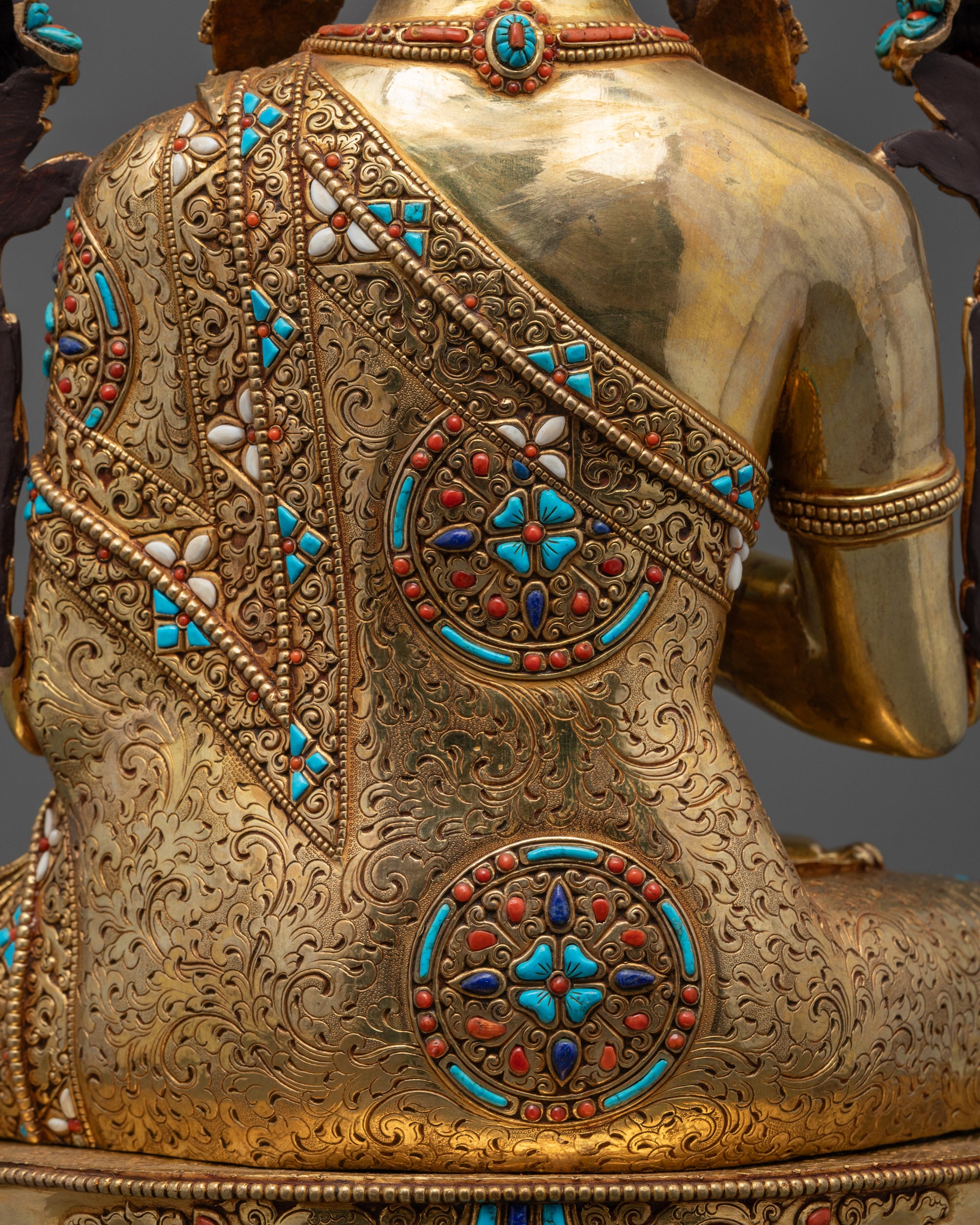 Future Buddha Maitreya Statue | Timeless Nepalese Buddhist Artwork