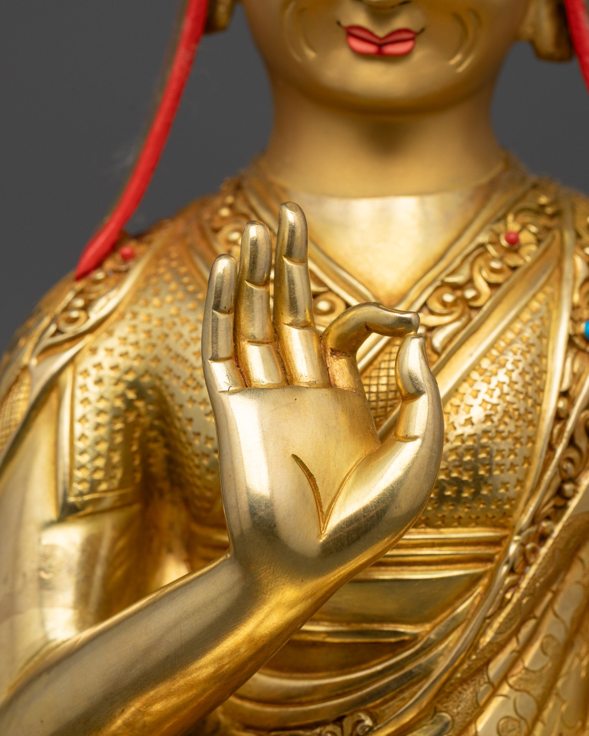 Je Tsongkhapa and His Disciples Statue Set | Buddhist Lama Statues