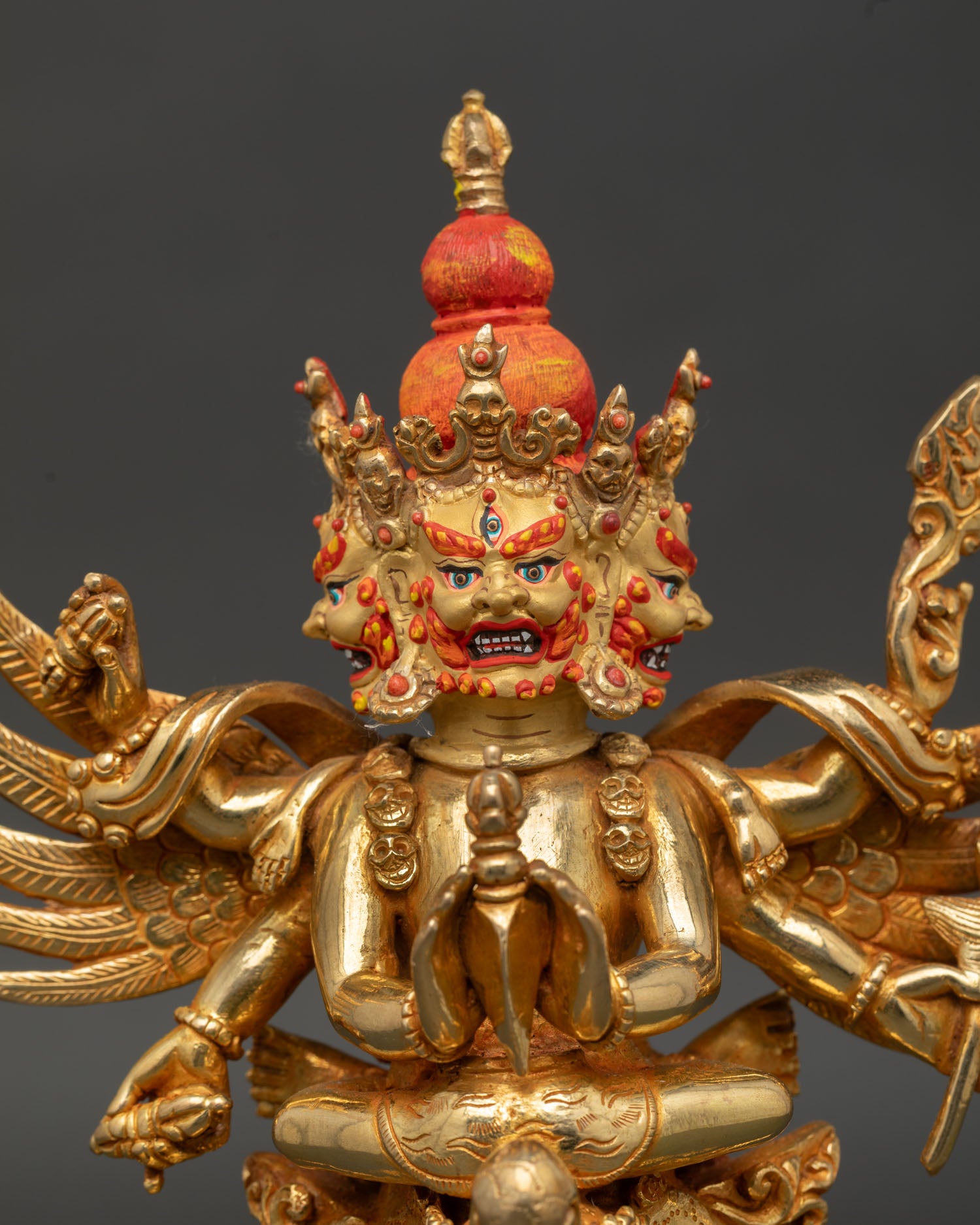Vajrakilaya Statue | Sacred Union Deity for Vajrayana Practice