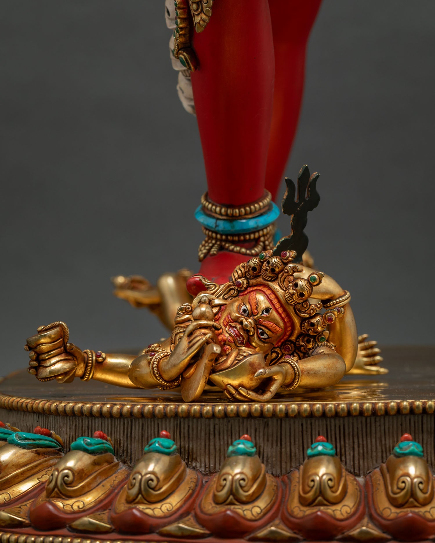 Vajrayogini (Dorje Naljorma) Statue - Handcrafted Dakini of Fire