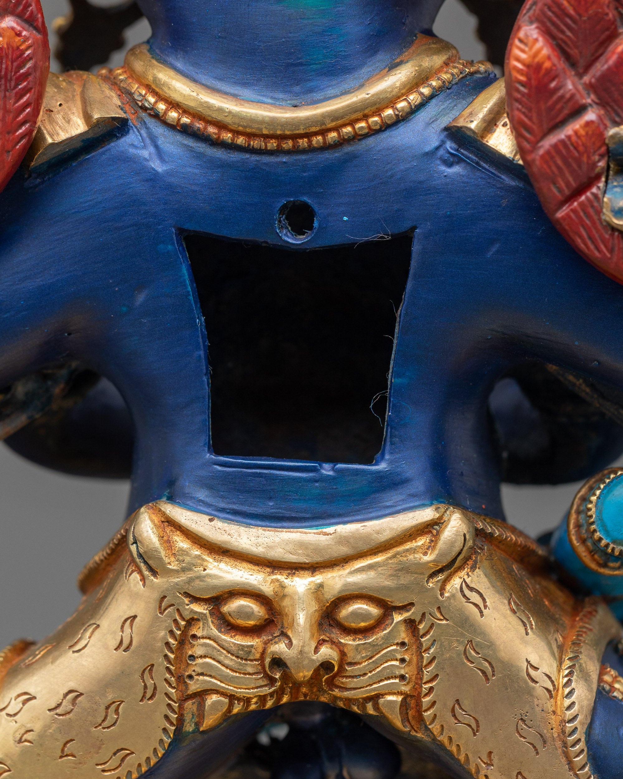 Handcrafted Vajrakilaya (Dorje Phurba) Statue | Nepalese Buddhist Art