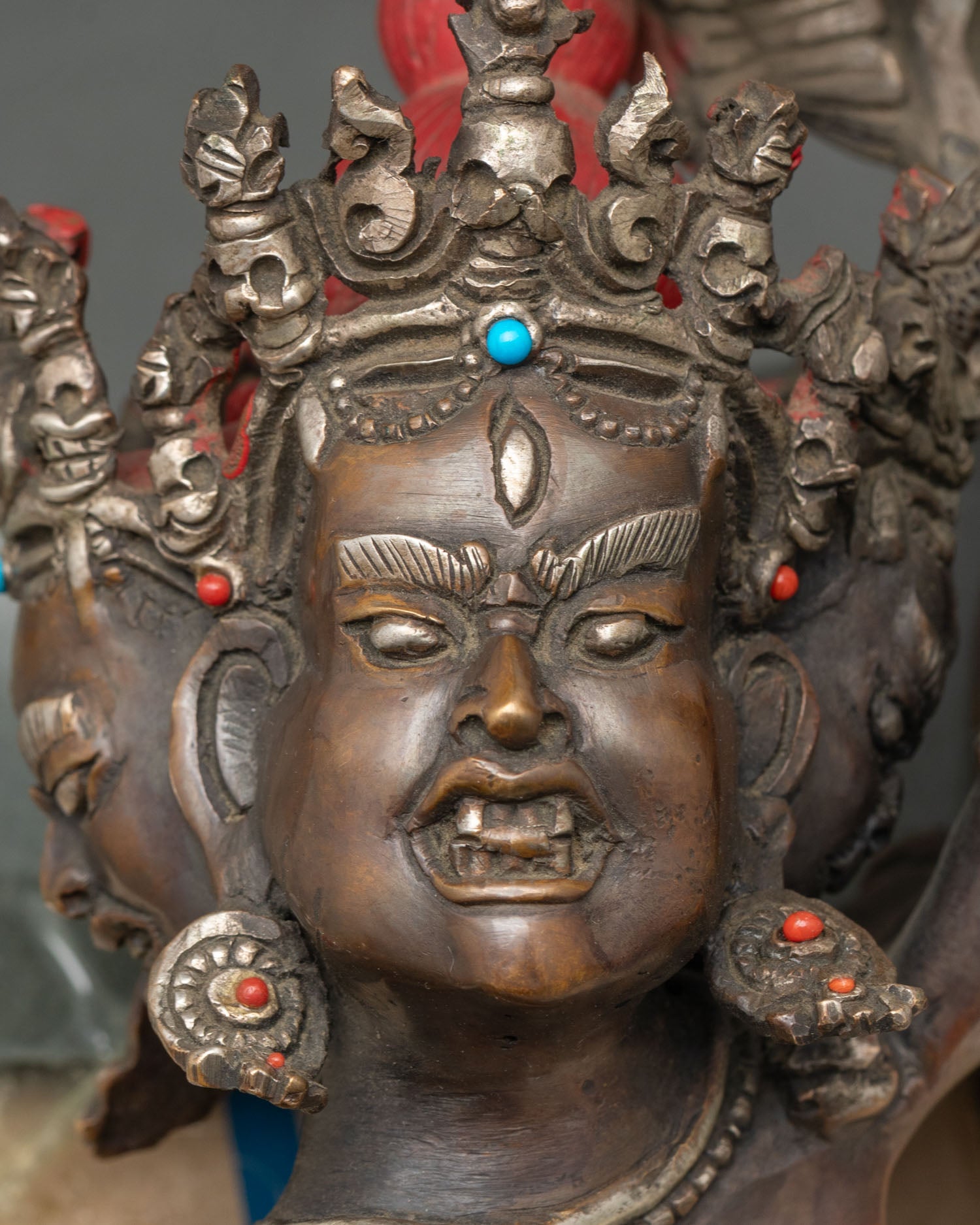 Kalachakra Statue – Handcrafted Buddhist Art from Nepal