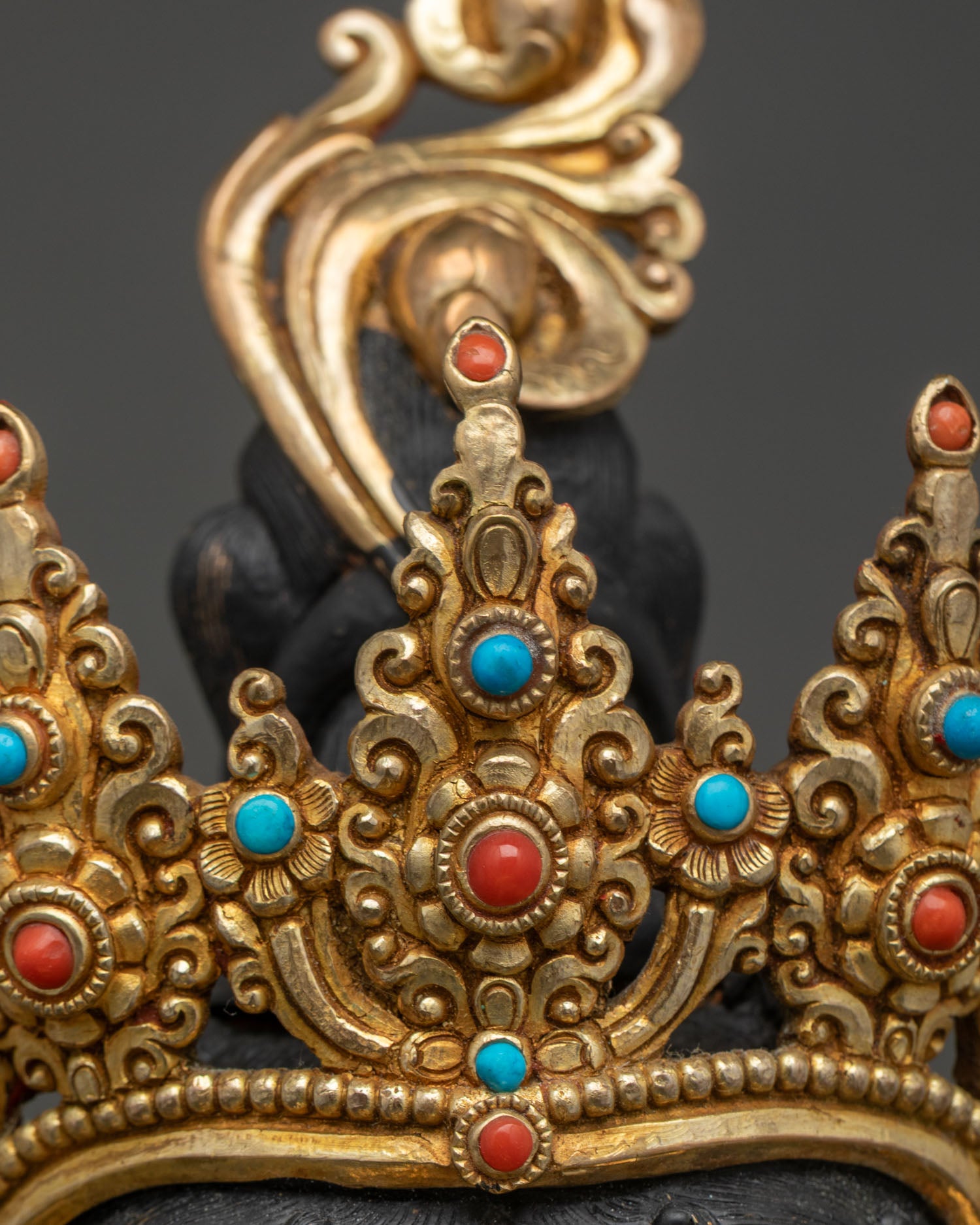 Large Green Tara Statue | Nepalese Lost-Wax Crafted Art
