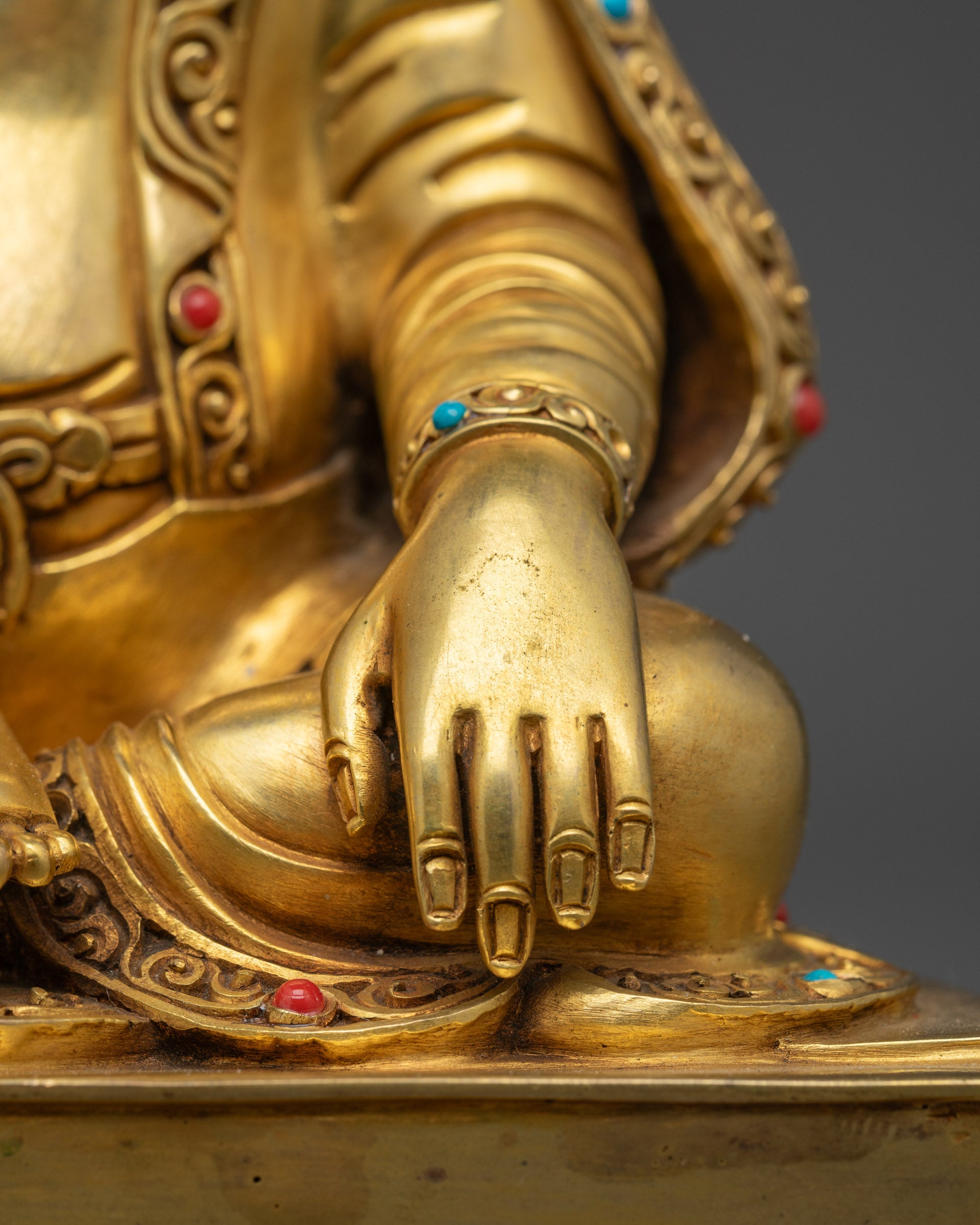 Marpha Statue Set | Tibetan Buddhist Masters Handcrafted Figures