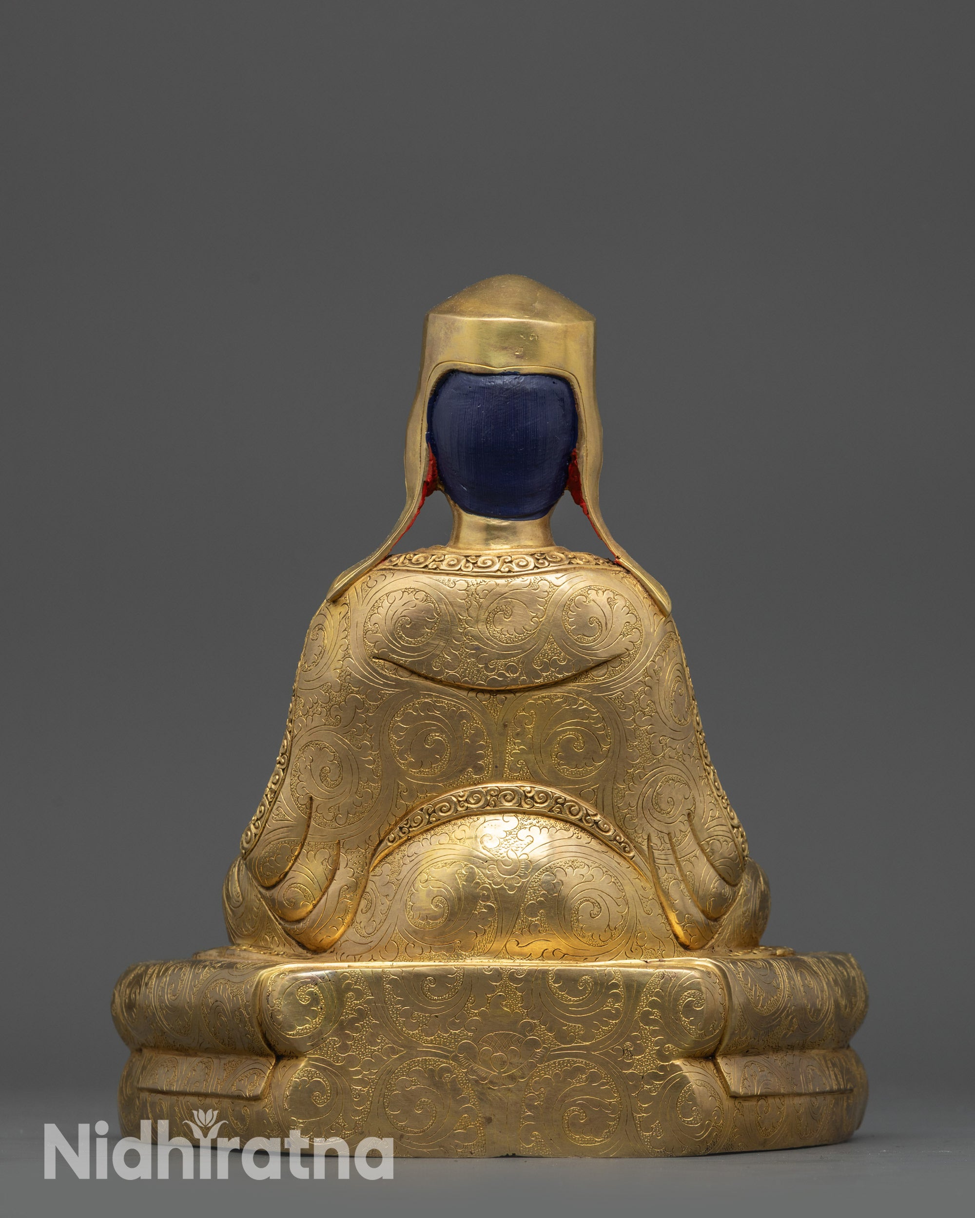 Five Shakya Masters Statue Set | Handcrafted Buddhist Deities from Nepal