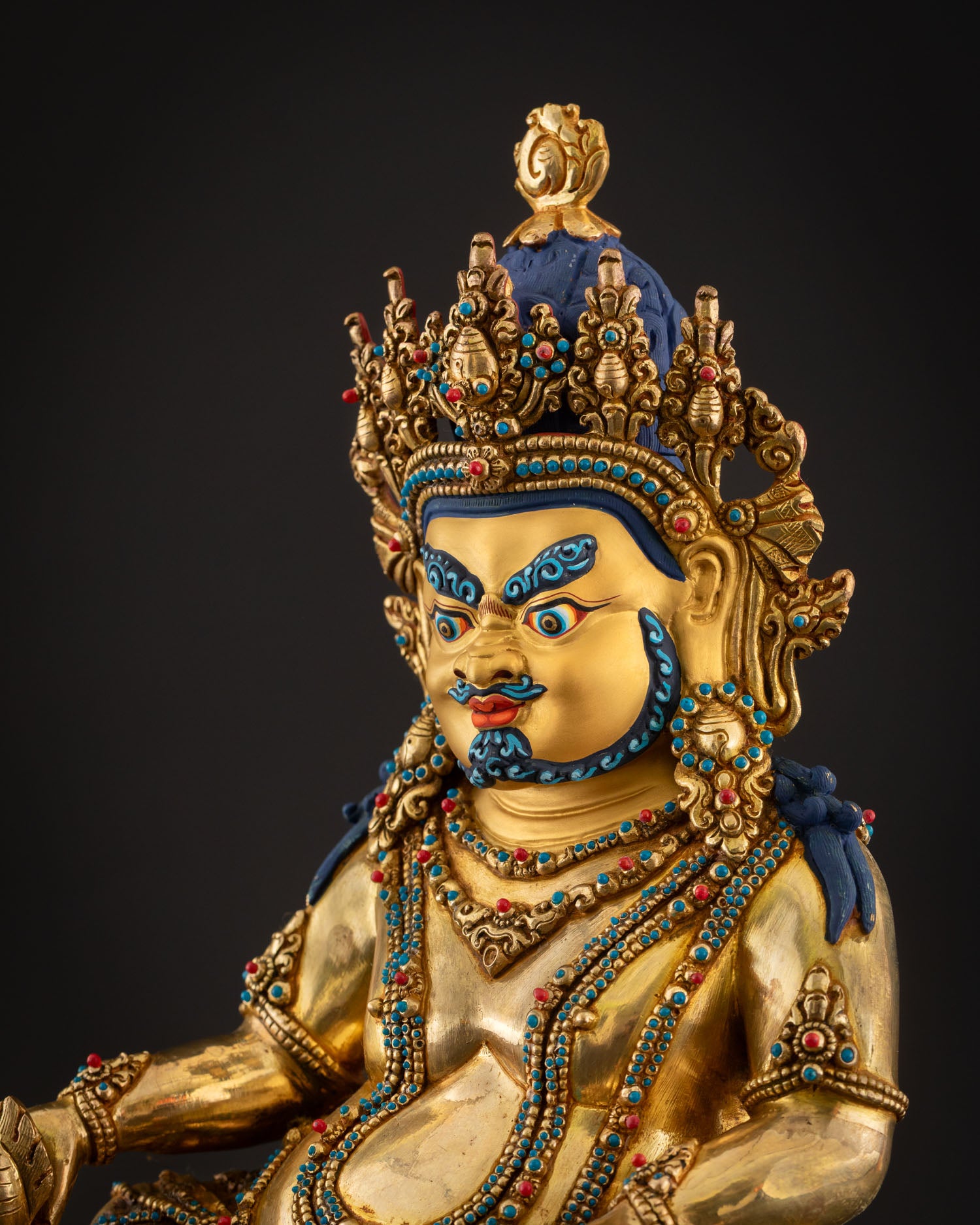 Dzambhala Statue | Museum-Quality Sacred Art from Nepal