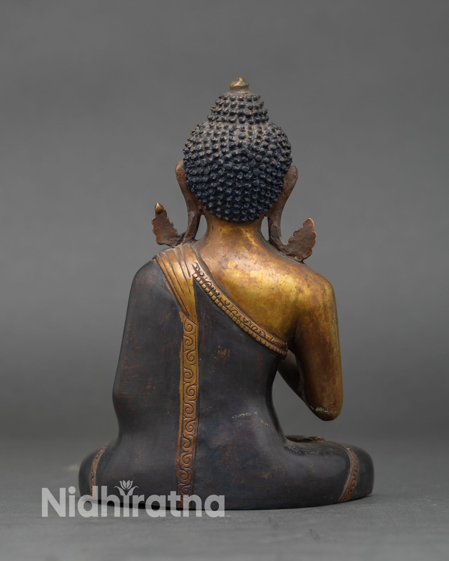 Five Dhyani Buddhas Statue | Himalayan Vajrayana Spiritual Altar Set