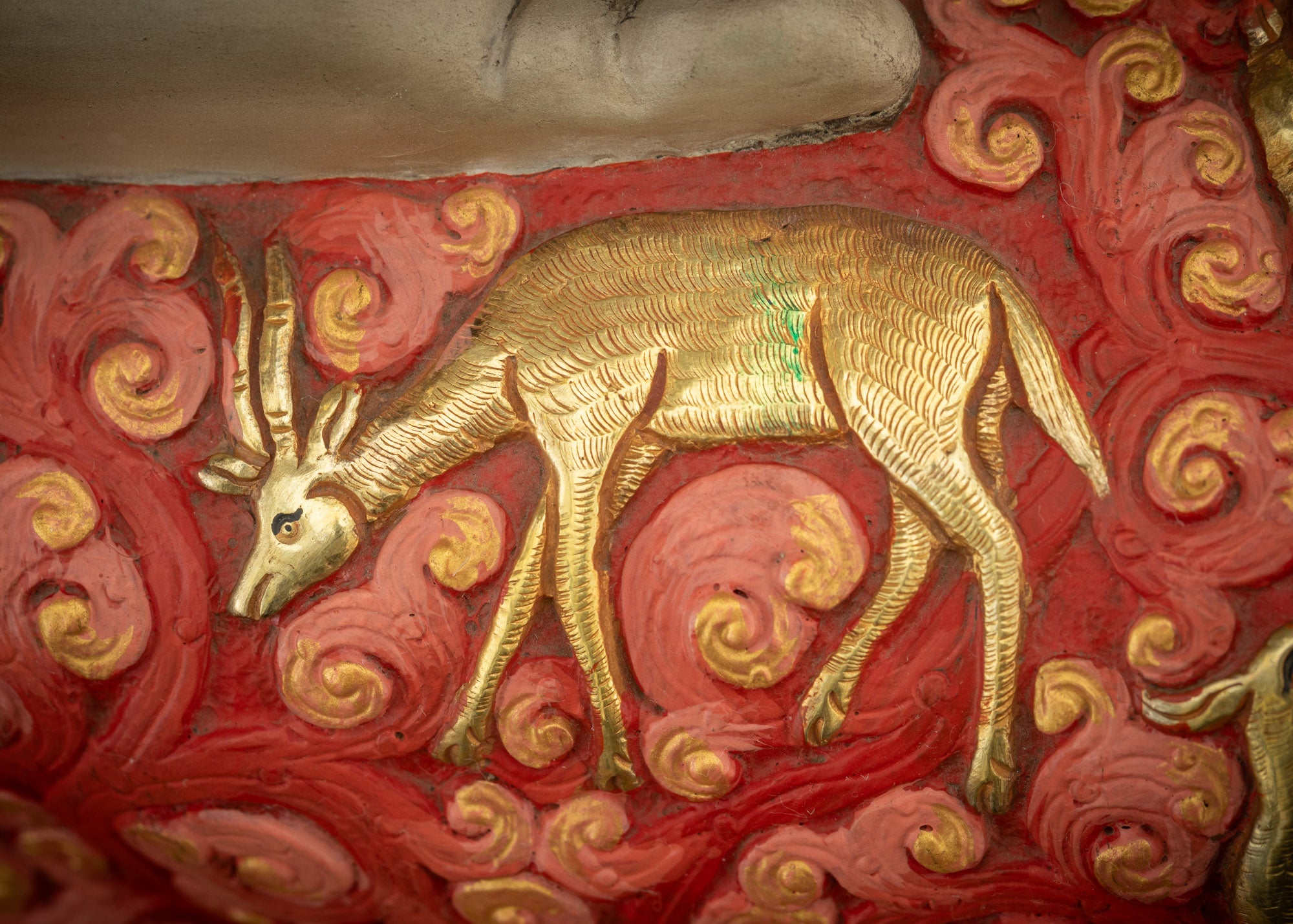 25" Serene Chenrezig Statue | Exceptional Tibetan Spiritual Sculpture