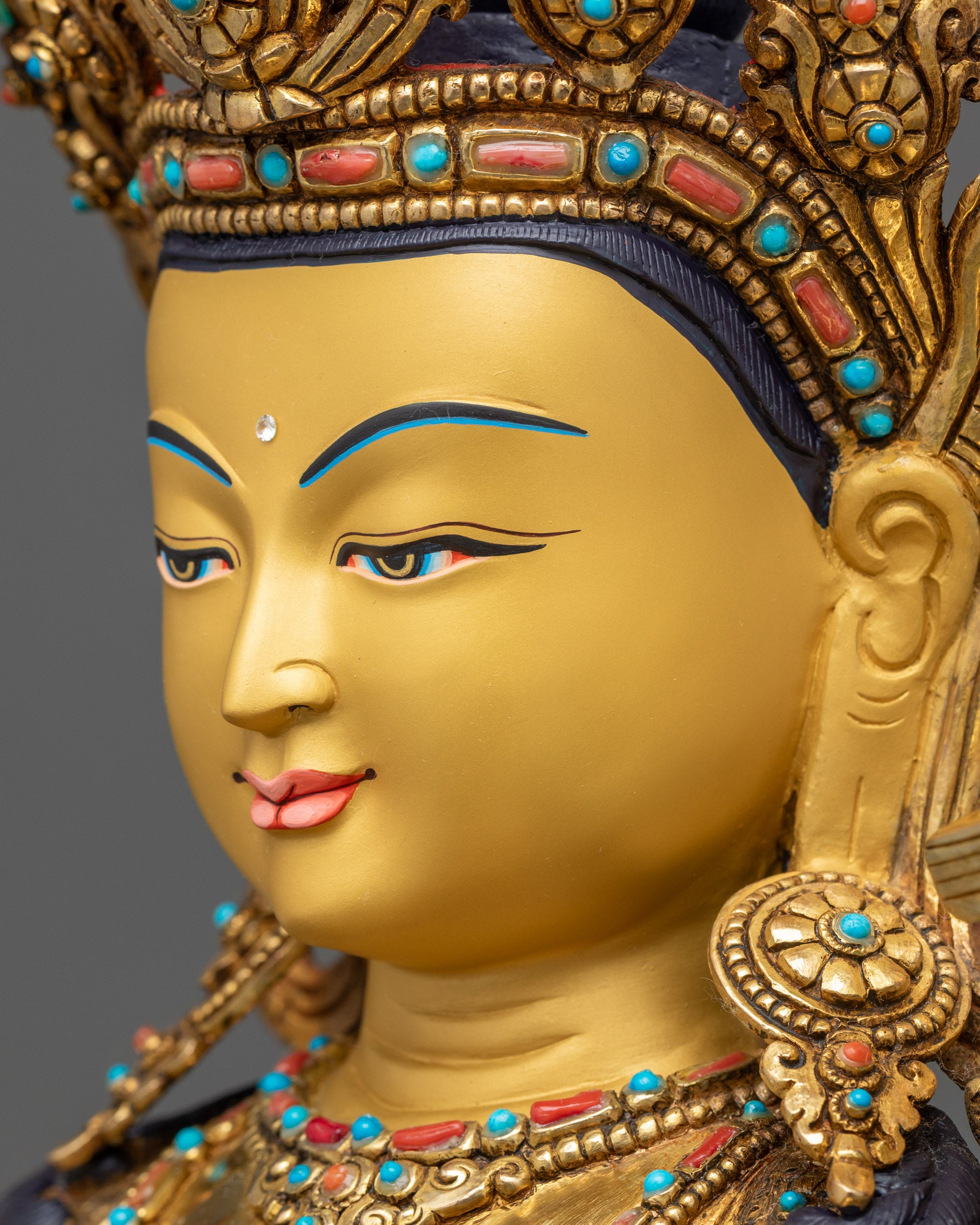 Premium Manjushri Meditation Statue | Handcrafted Symbol of Wisdom