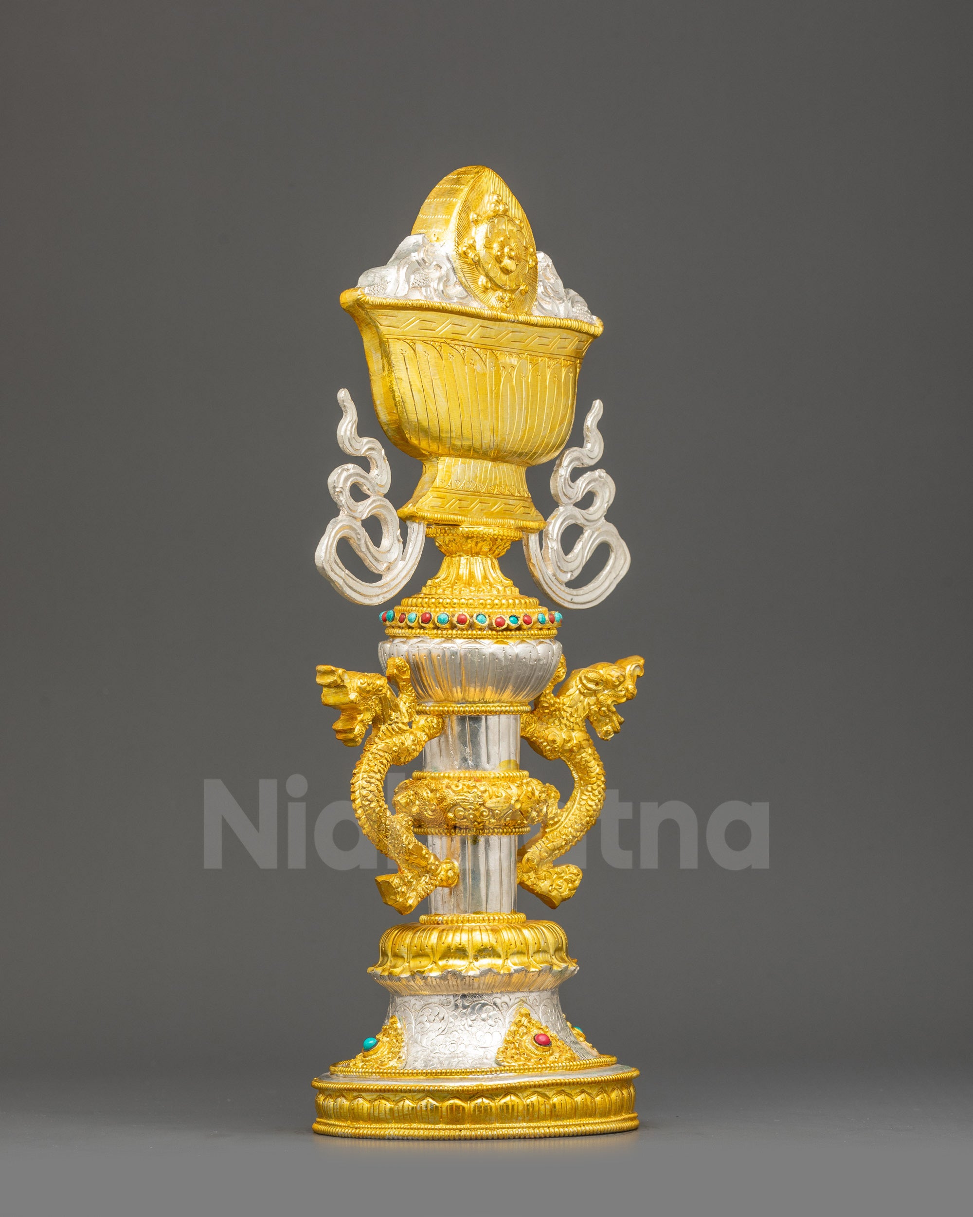 Astamangala Set for Tibetan Offering Rituals