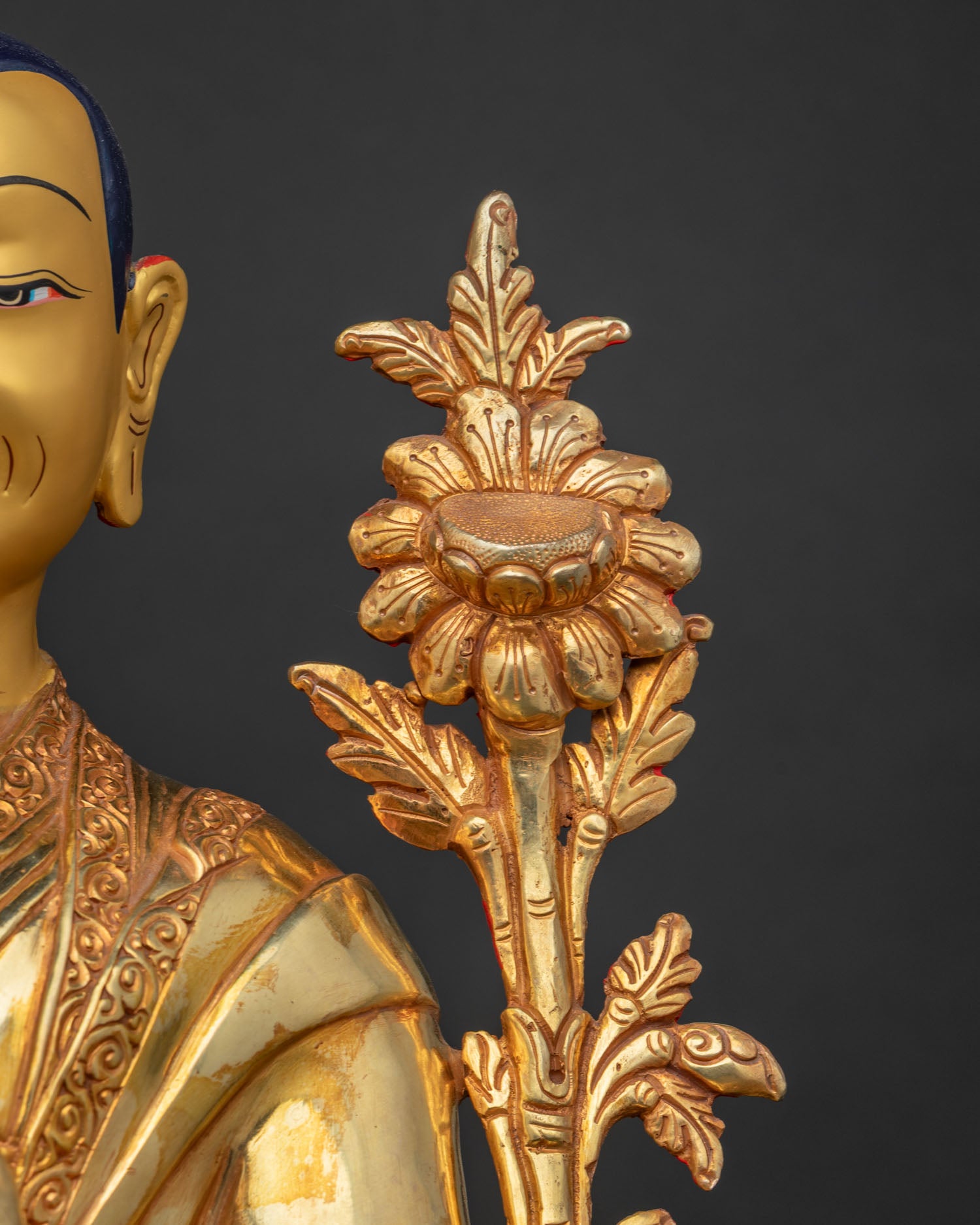 Je Tsongkhapa Set Statue | Founder of the Gelug Buddhist Tradition
