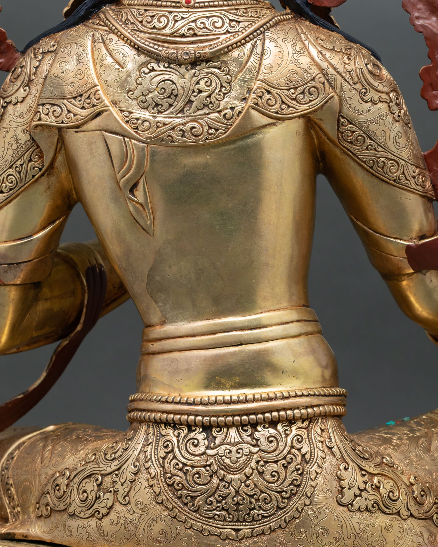 Large-Sized Green Tara Statue | Traditional Lost Wax Buddhist Art