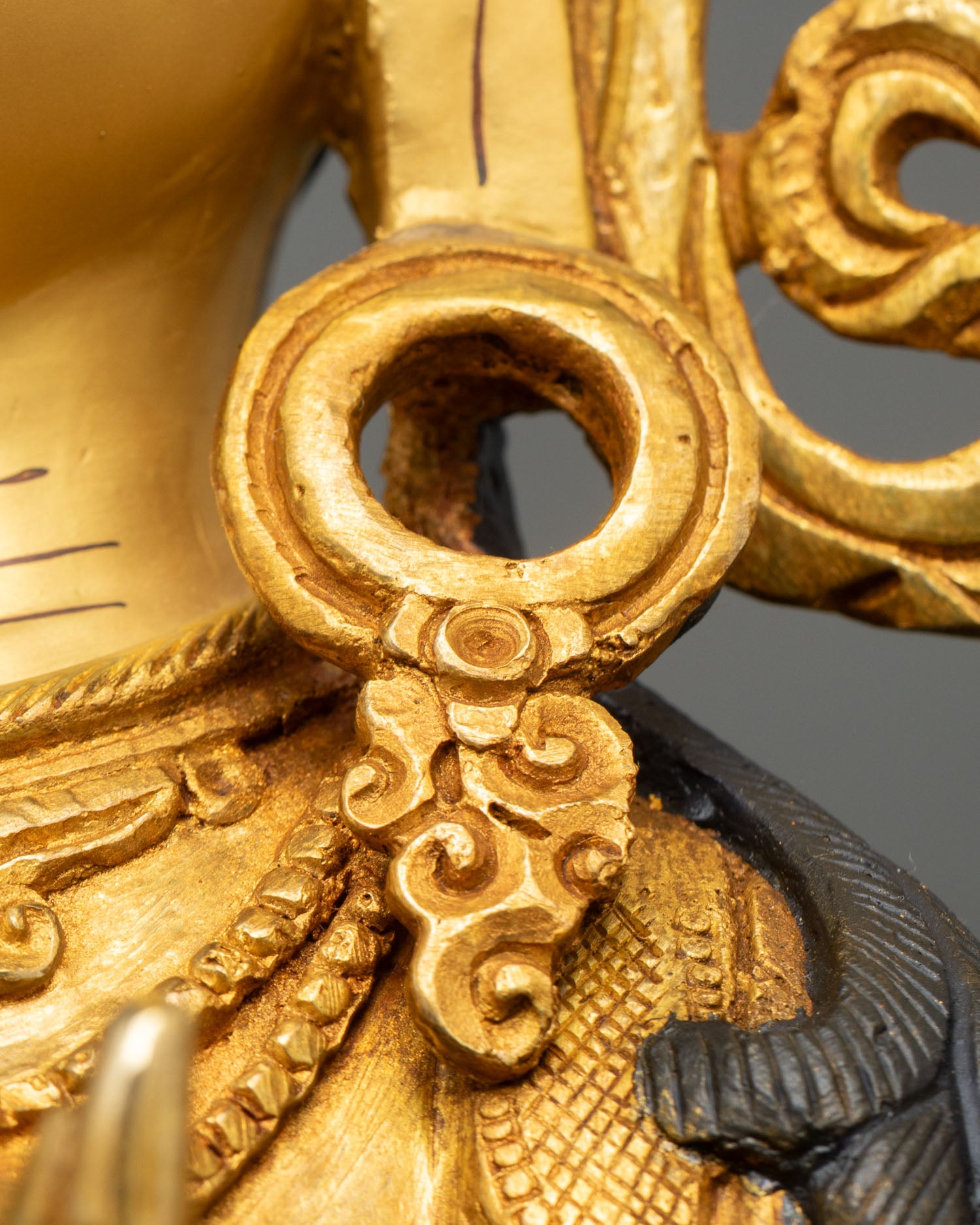 Blessed Green Tara | 24K Gold Gilded Buddhist Statue