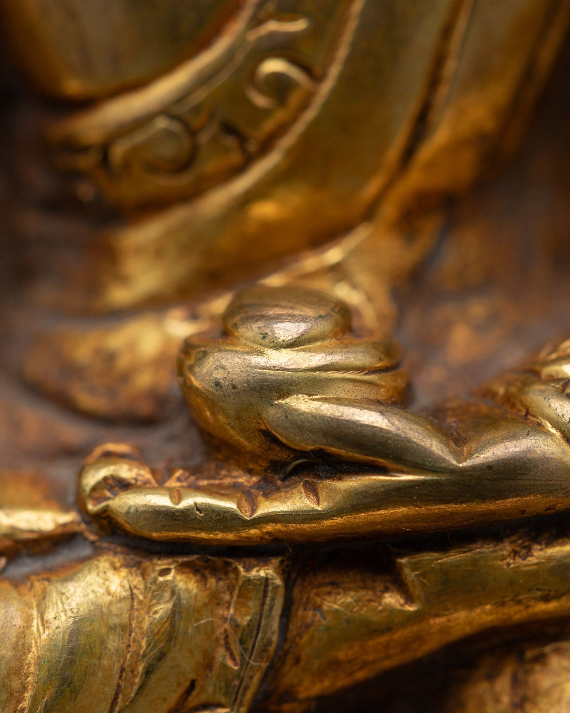 Seated Shakyamuni Buddha – Copper Altar and Meditation Statue